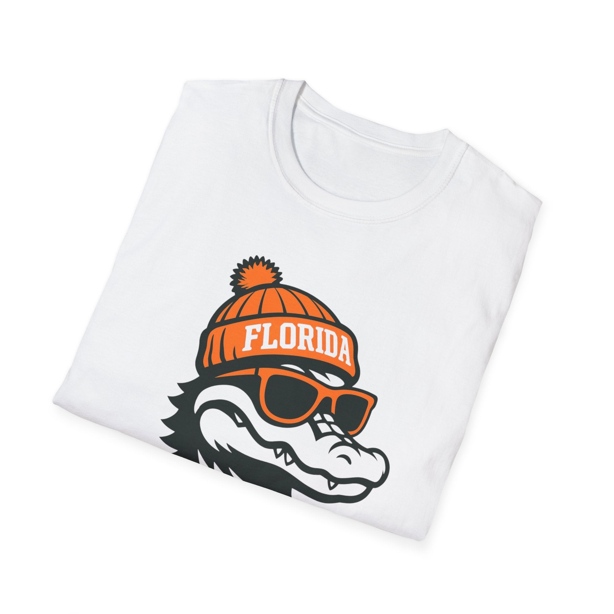 Florida Gators Graphic T-Shirt | Gator with Glasses and Hat