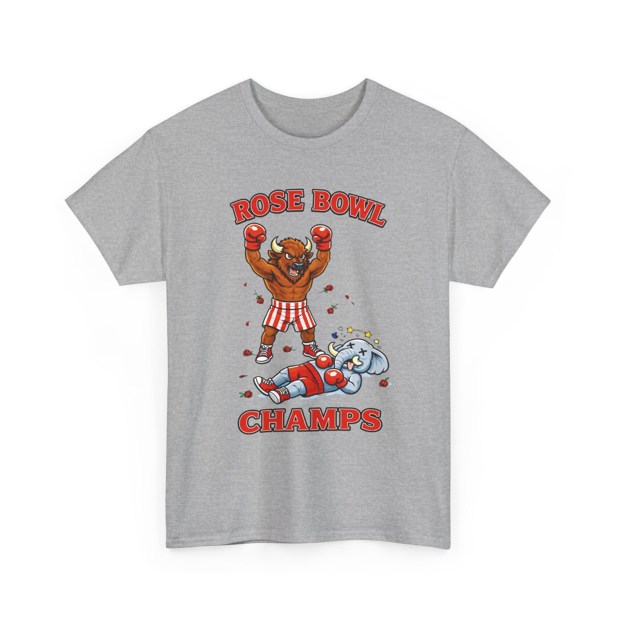 Rose Bowl T-Shirt | Bison KO Elephant | Hoosiers Football