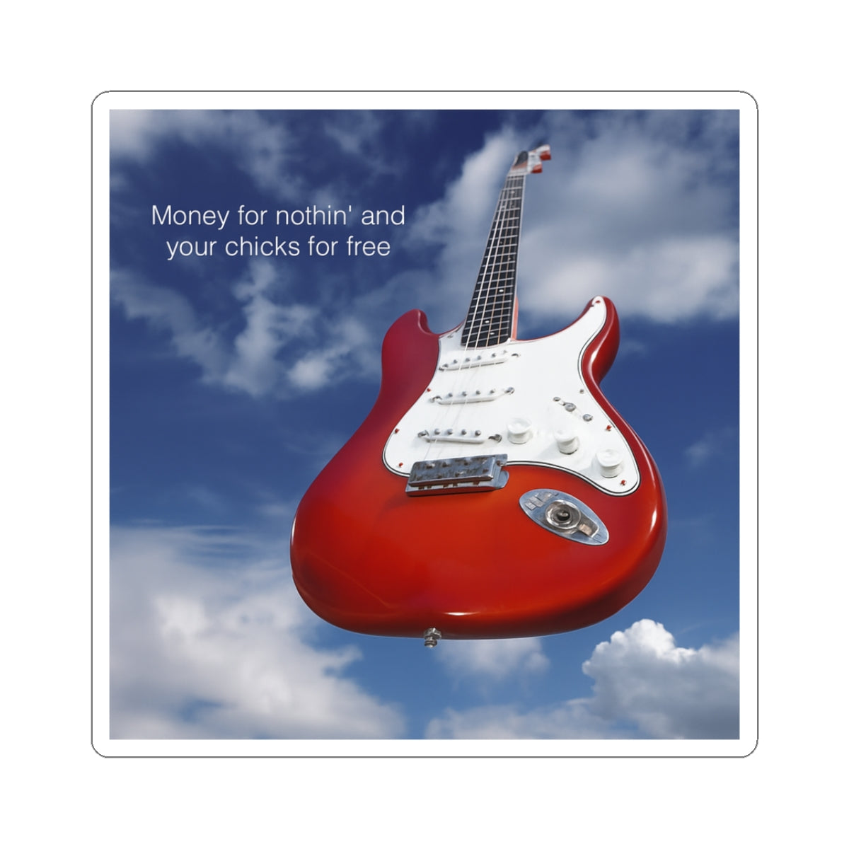 Money for Nothing Sticker | Dire Straits
