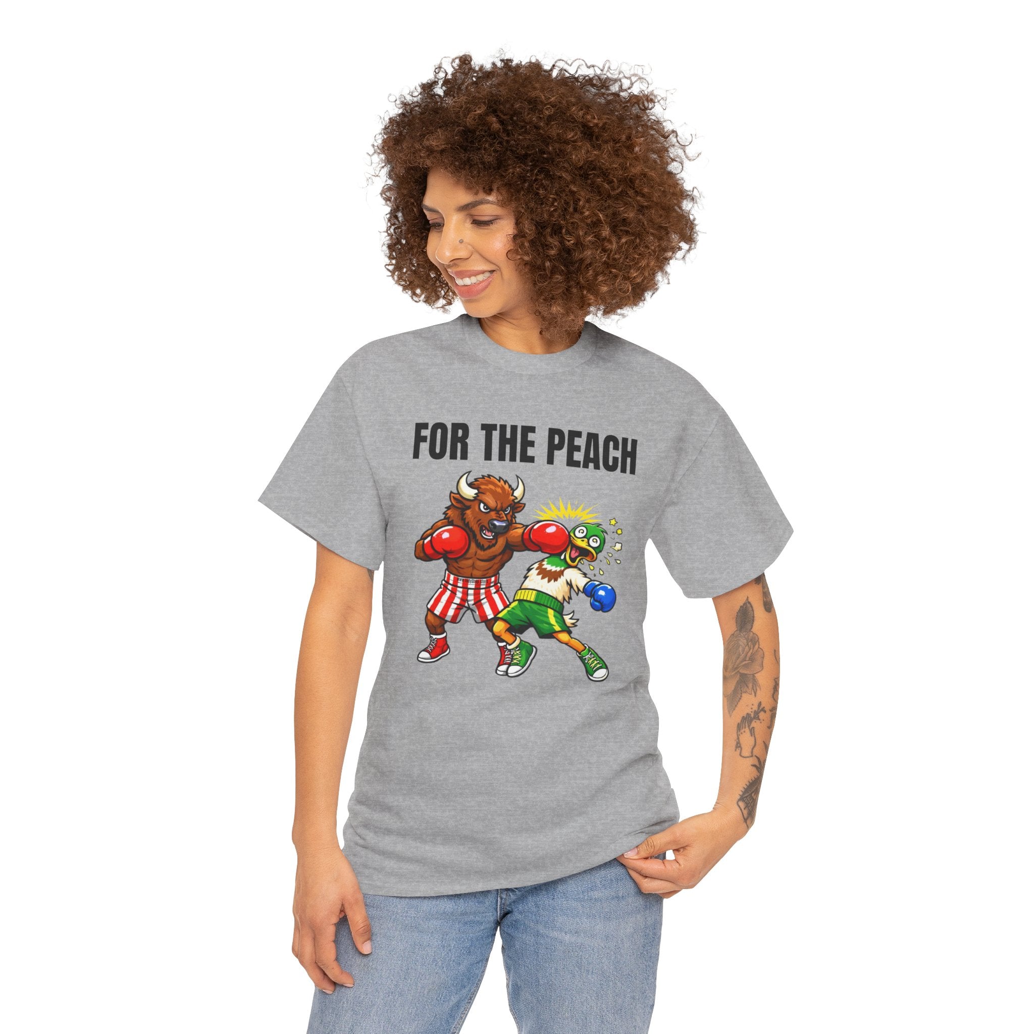 For The Peach | Bison KO Duck | T-Shirt