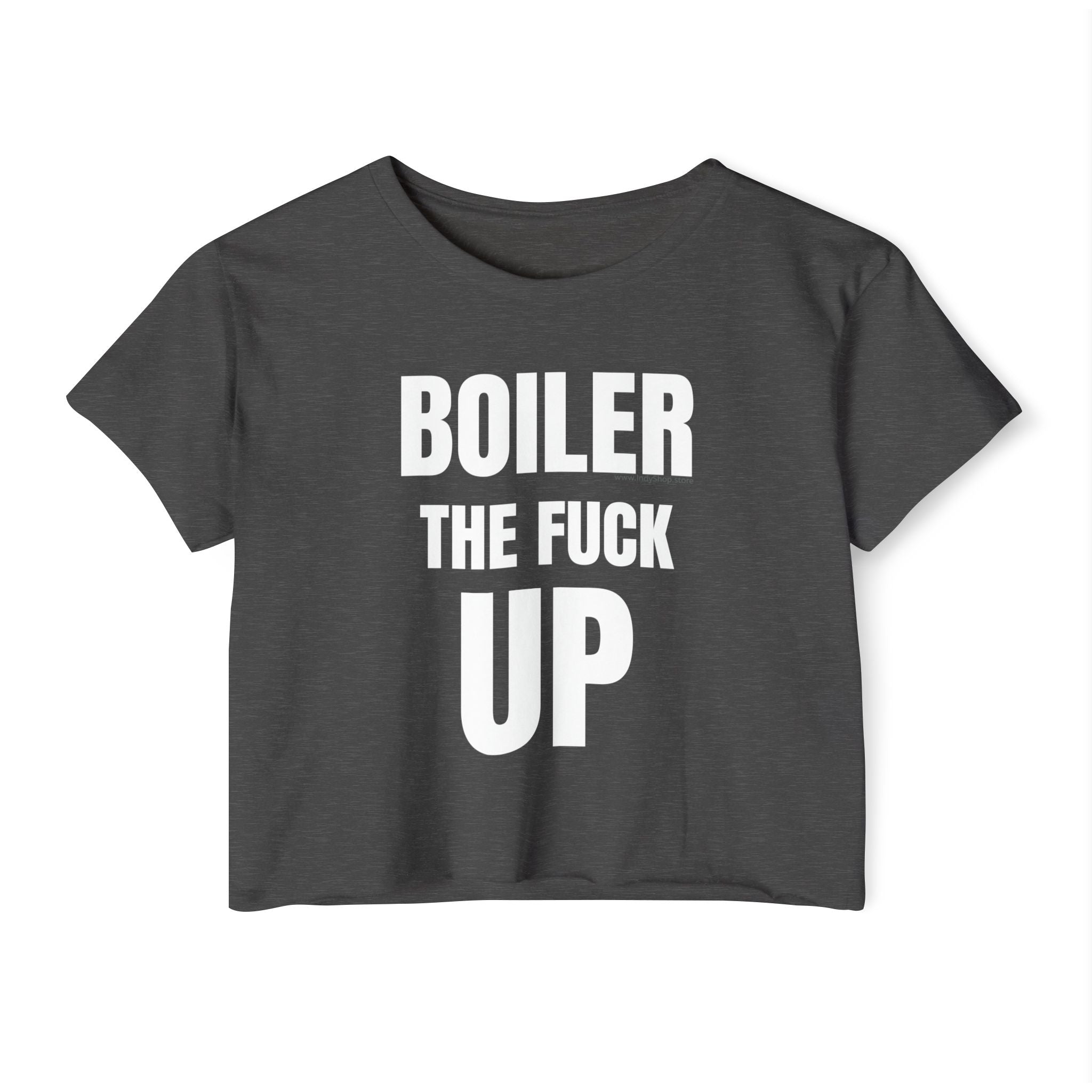 Boiler The F Up Women's Crop Top