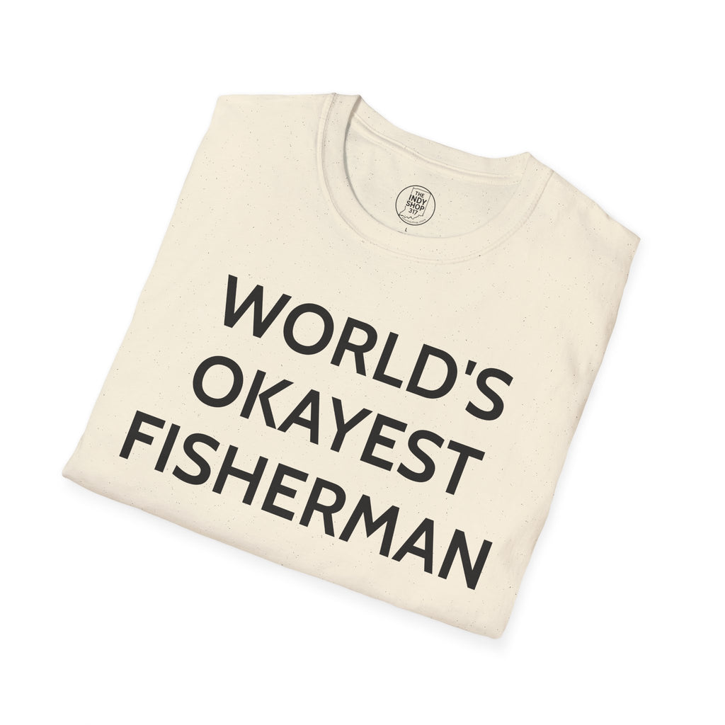 World's Okayest Fisherman T-Shirt