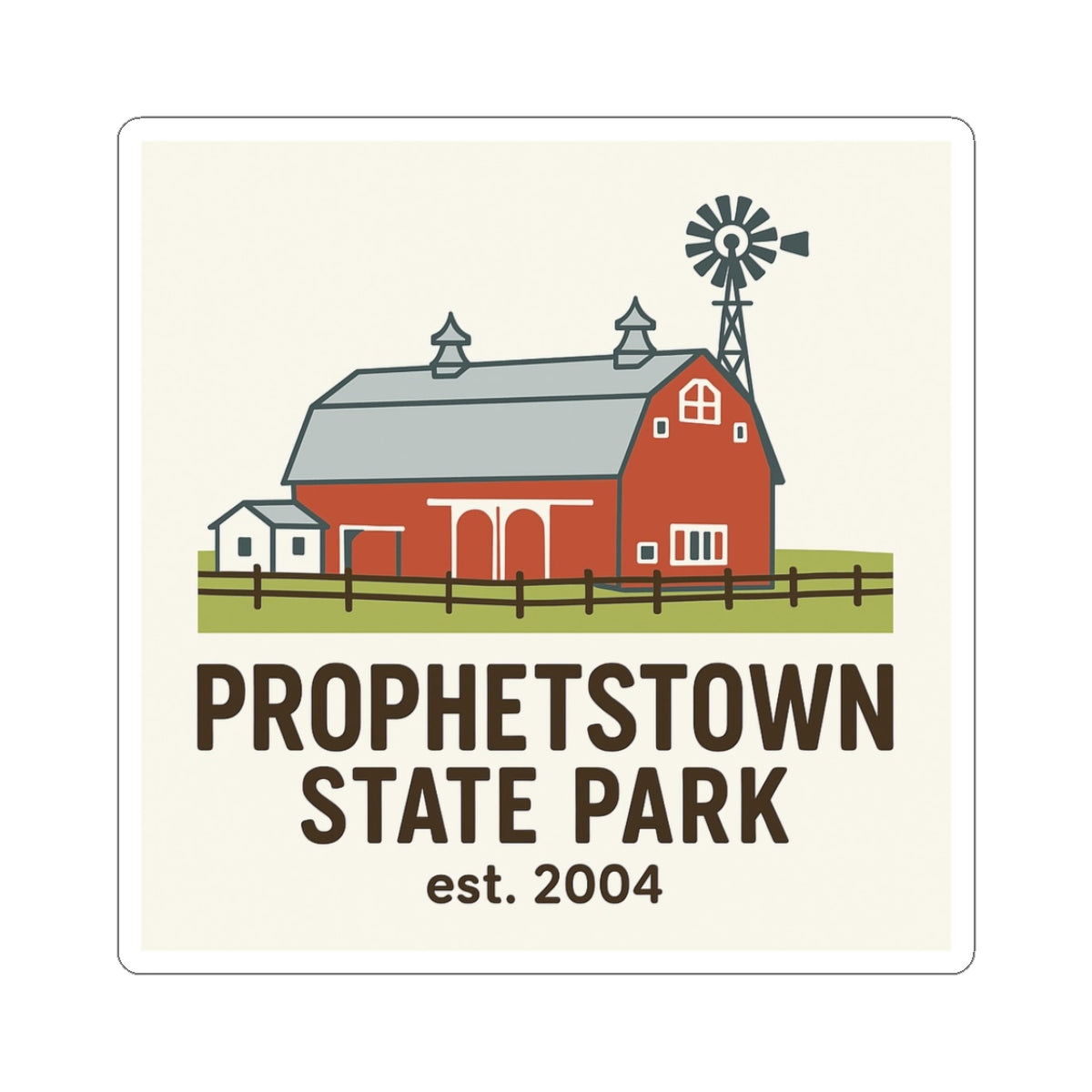 Prophetstown Indiana State Park Sticker
