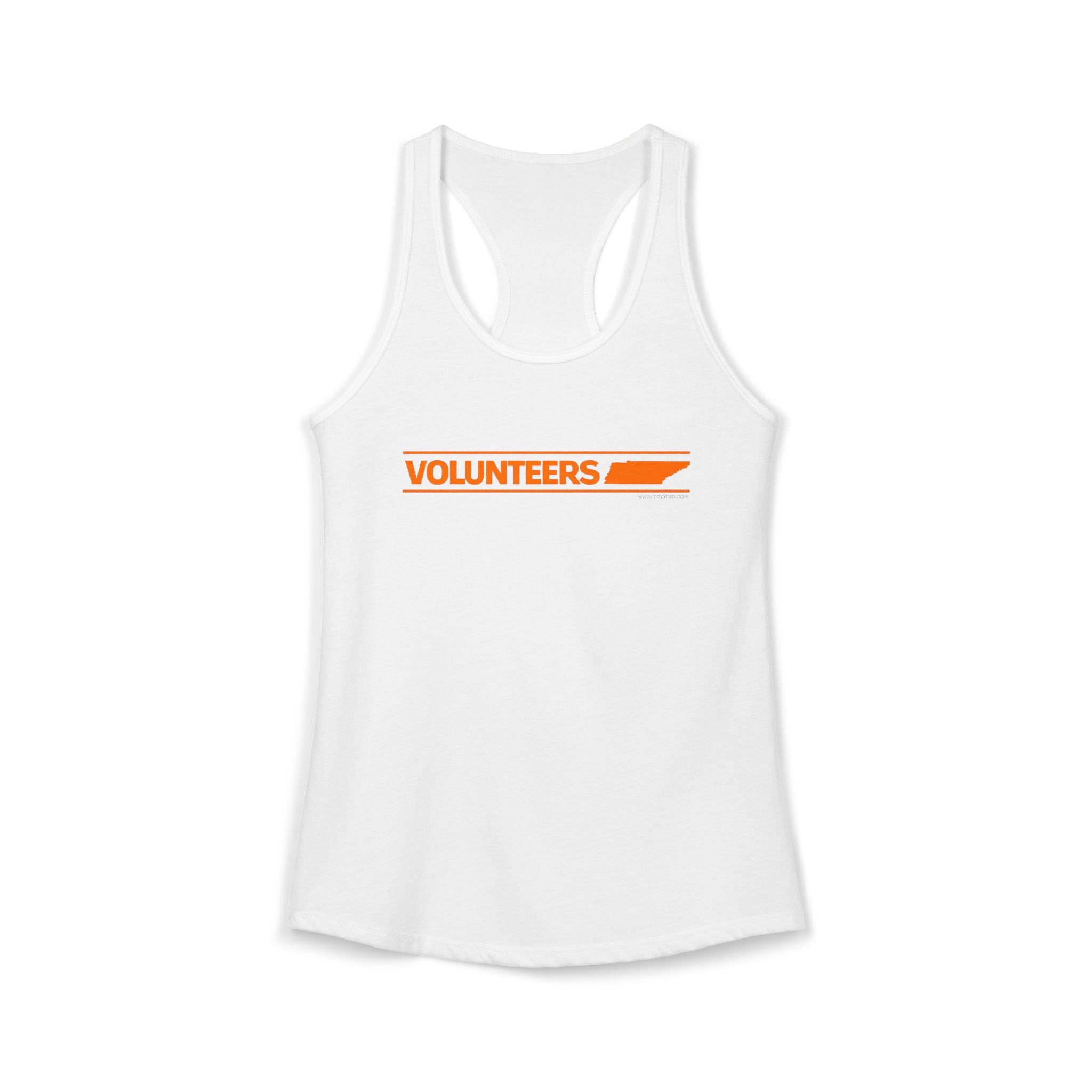 Volunteers Women's Racerback Tank | Tennessee Outline Tank
