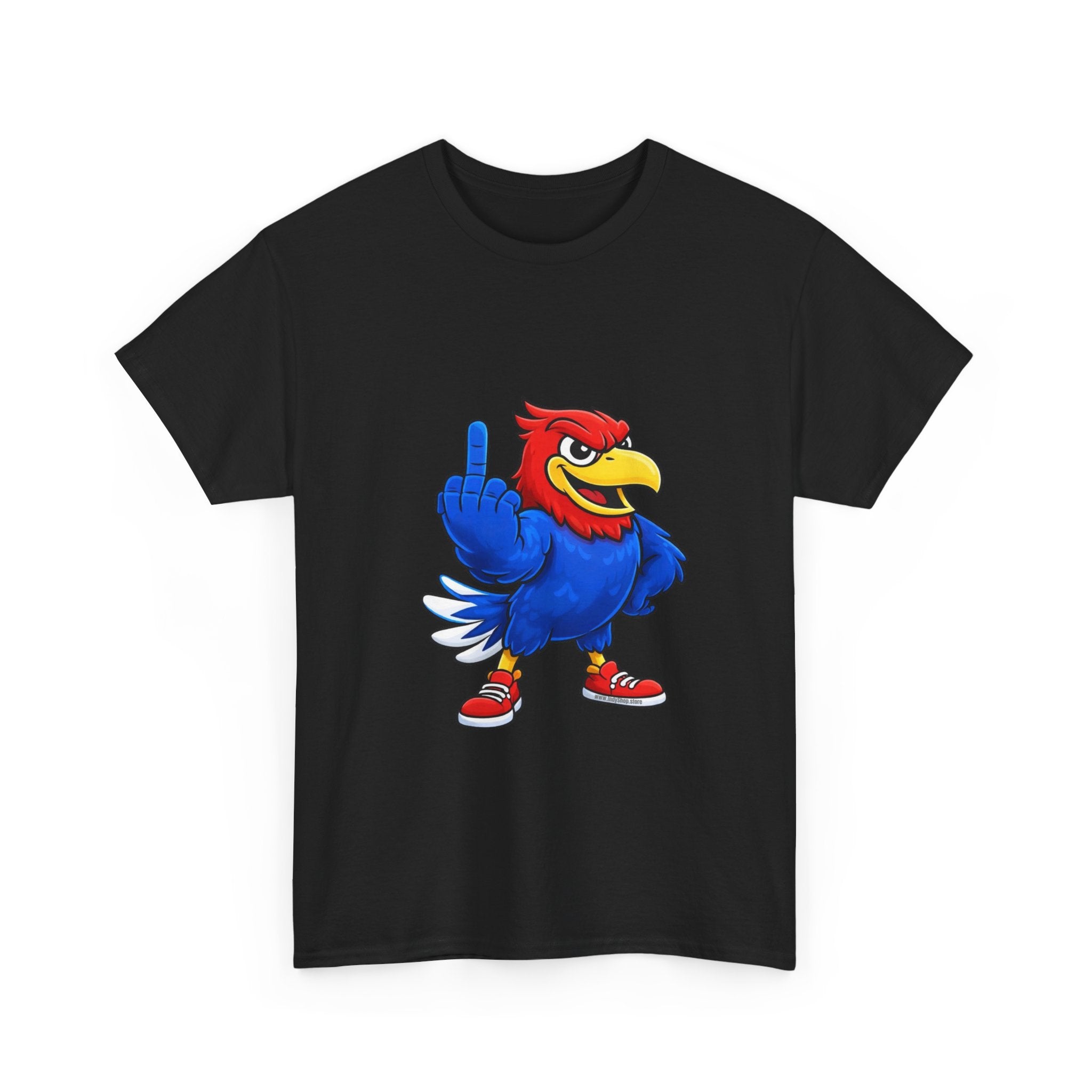 Jayhawks Middle Finger Tee