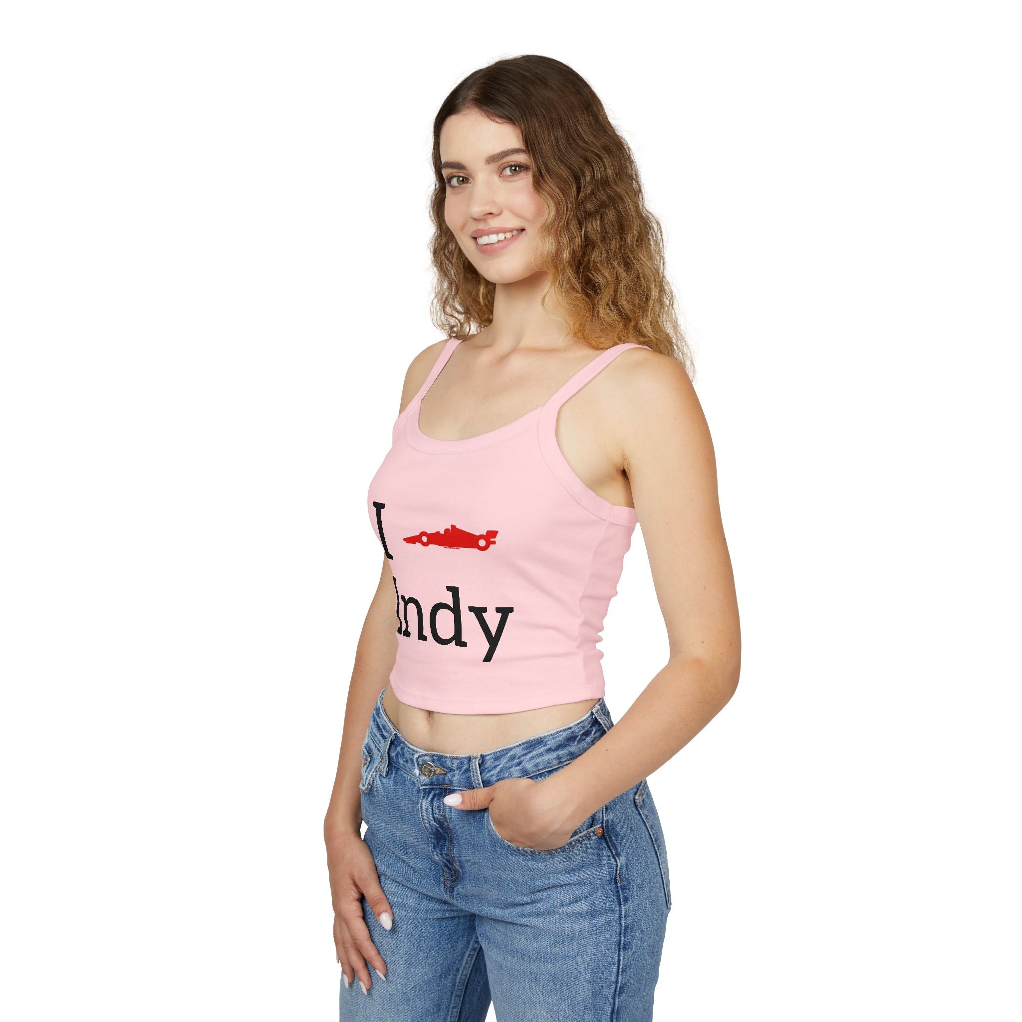 I Heart Indy Women's Spaghetti Strap Tank Top | Indy Car