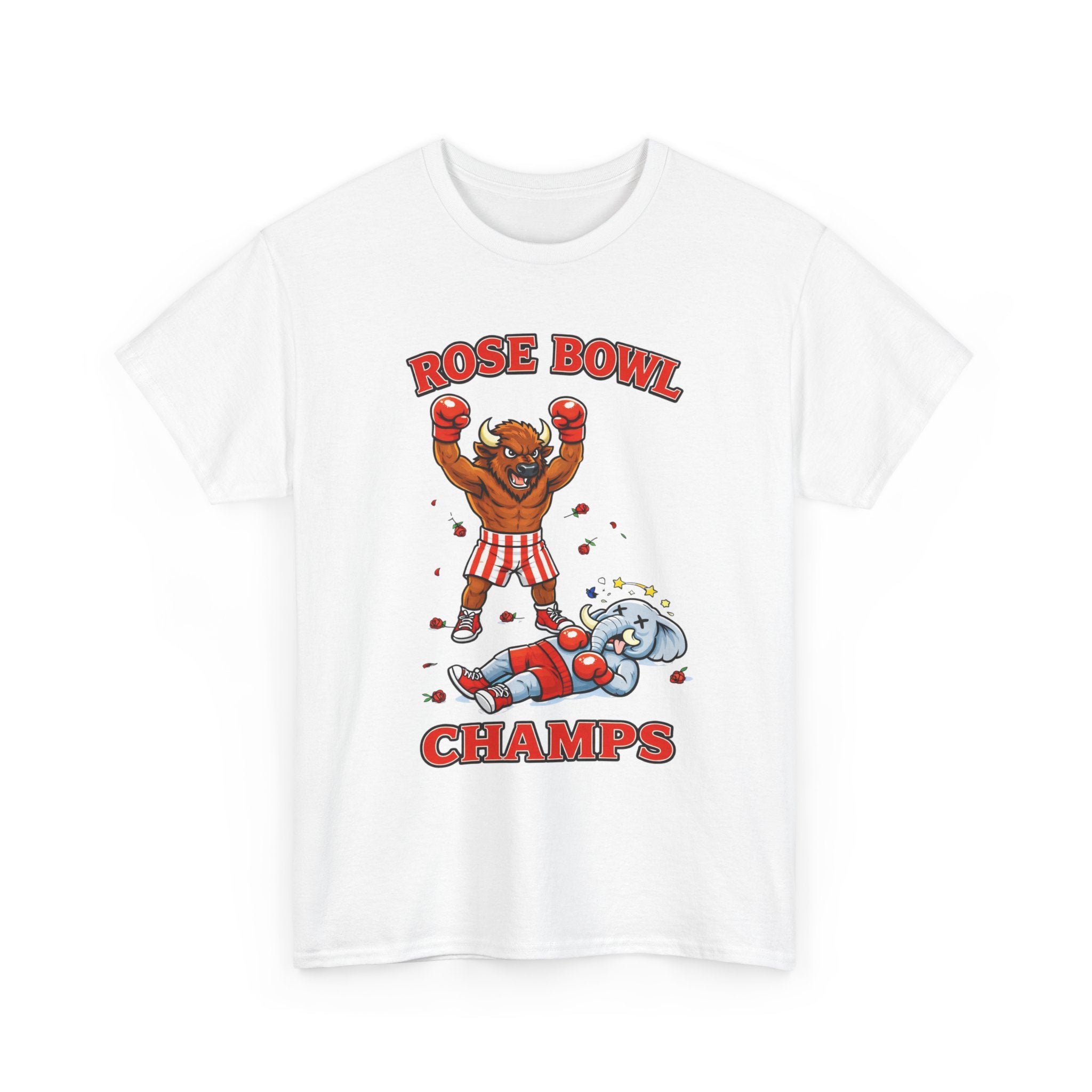 Rose Bowl T-Shirt | Bison KO Elephant | Hoosiers Football