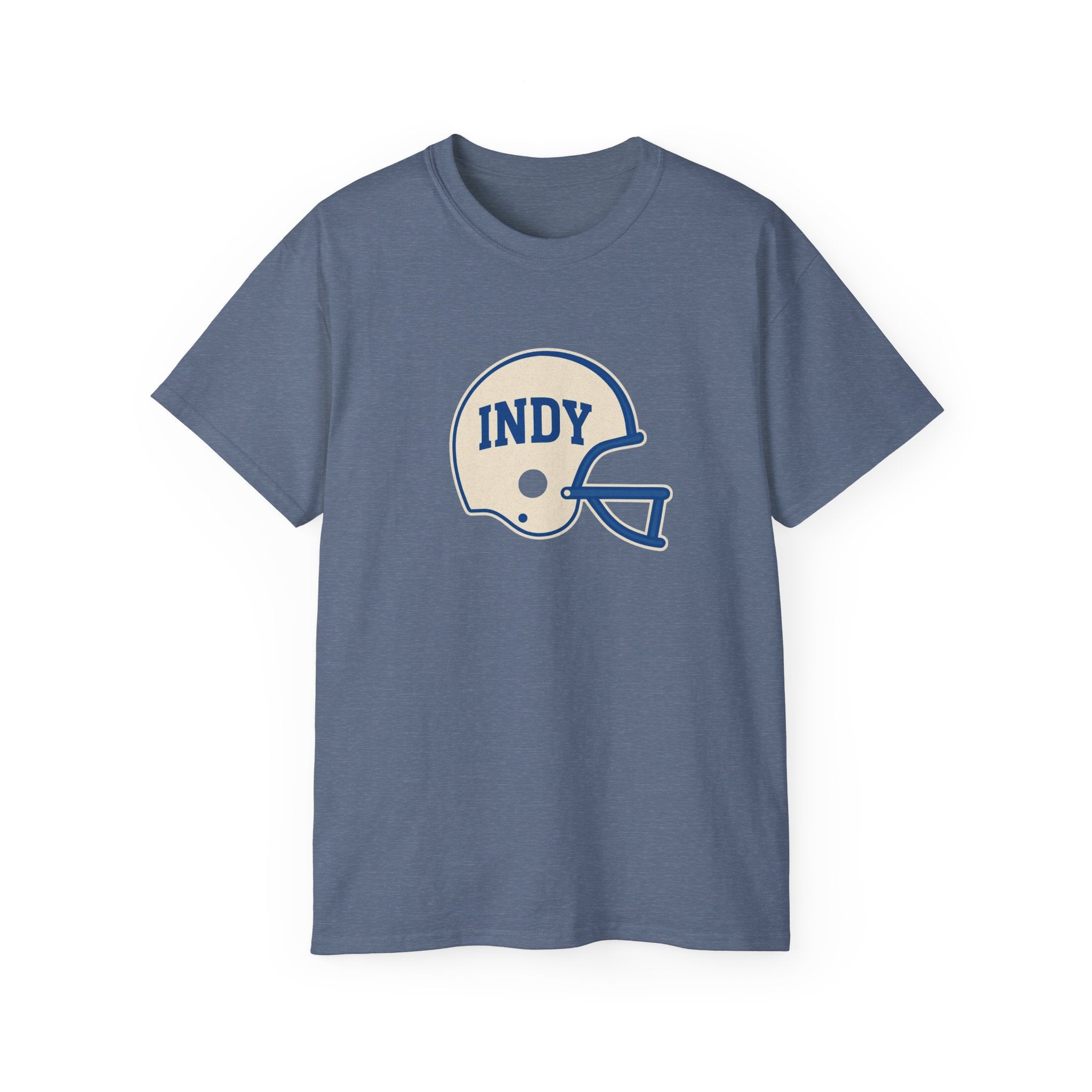 Indy Football Helmet Unisex Tee