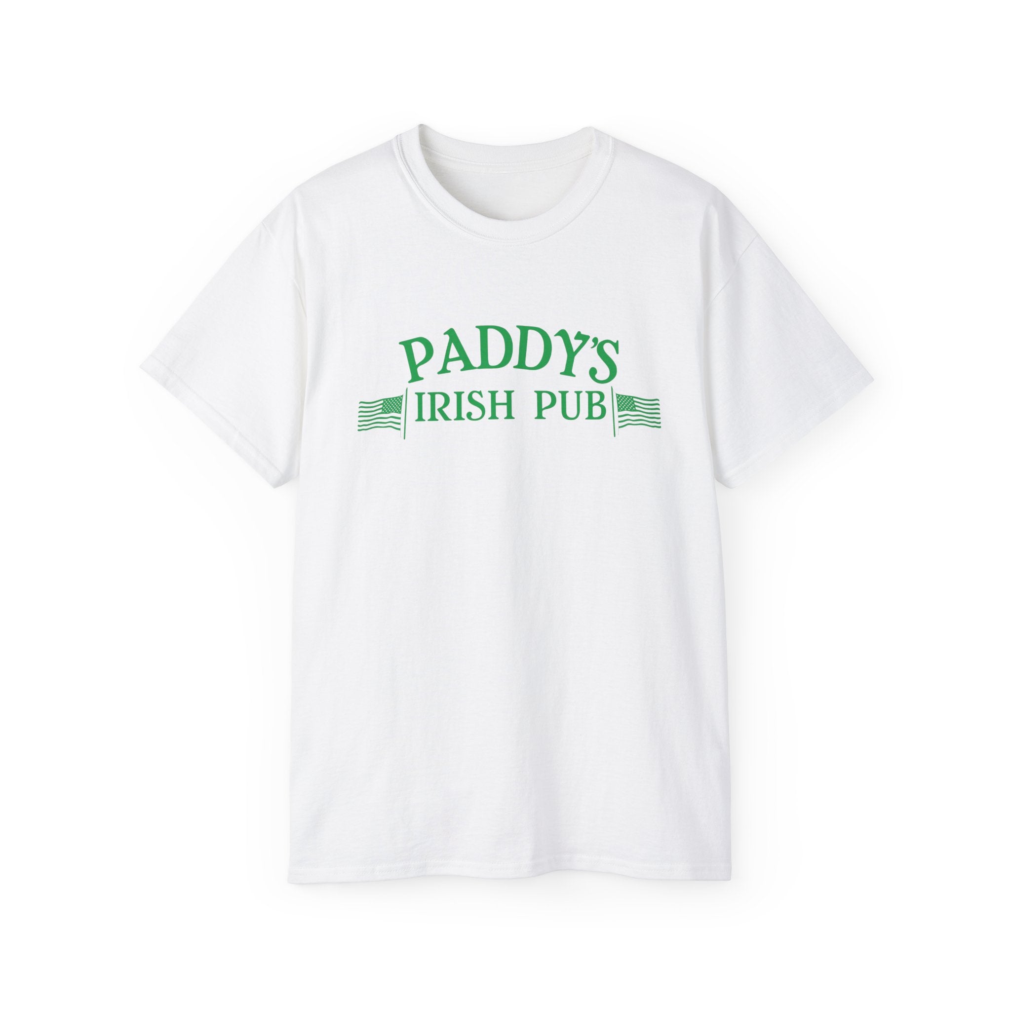 Paddy's Irish Pub Unisex Ultra Cotton Tee | St Patrick's Day Apparel | It's Always Sunny