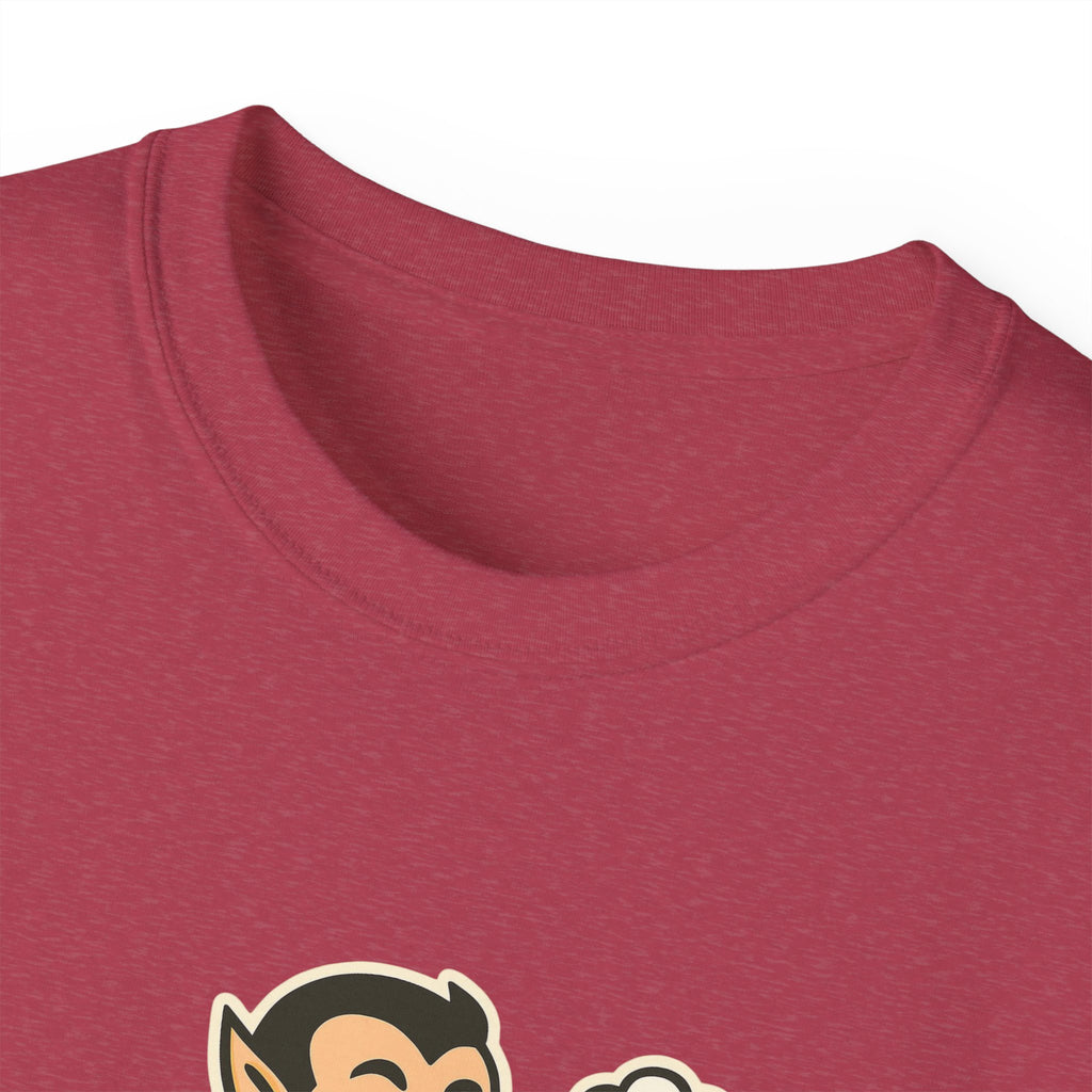 Vampire with Beer Unisex Tee