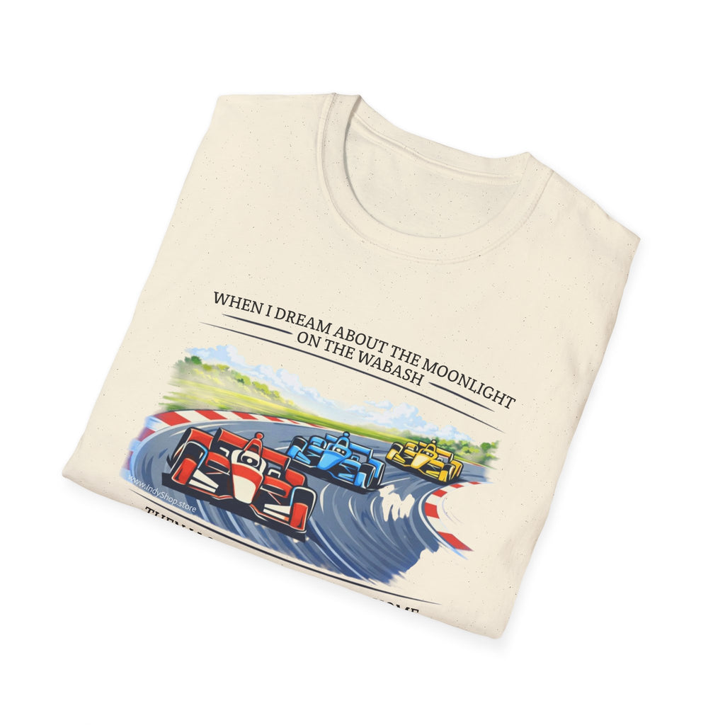 Back Home Again In Indiana IndyCar Graphic T-Shirt