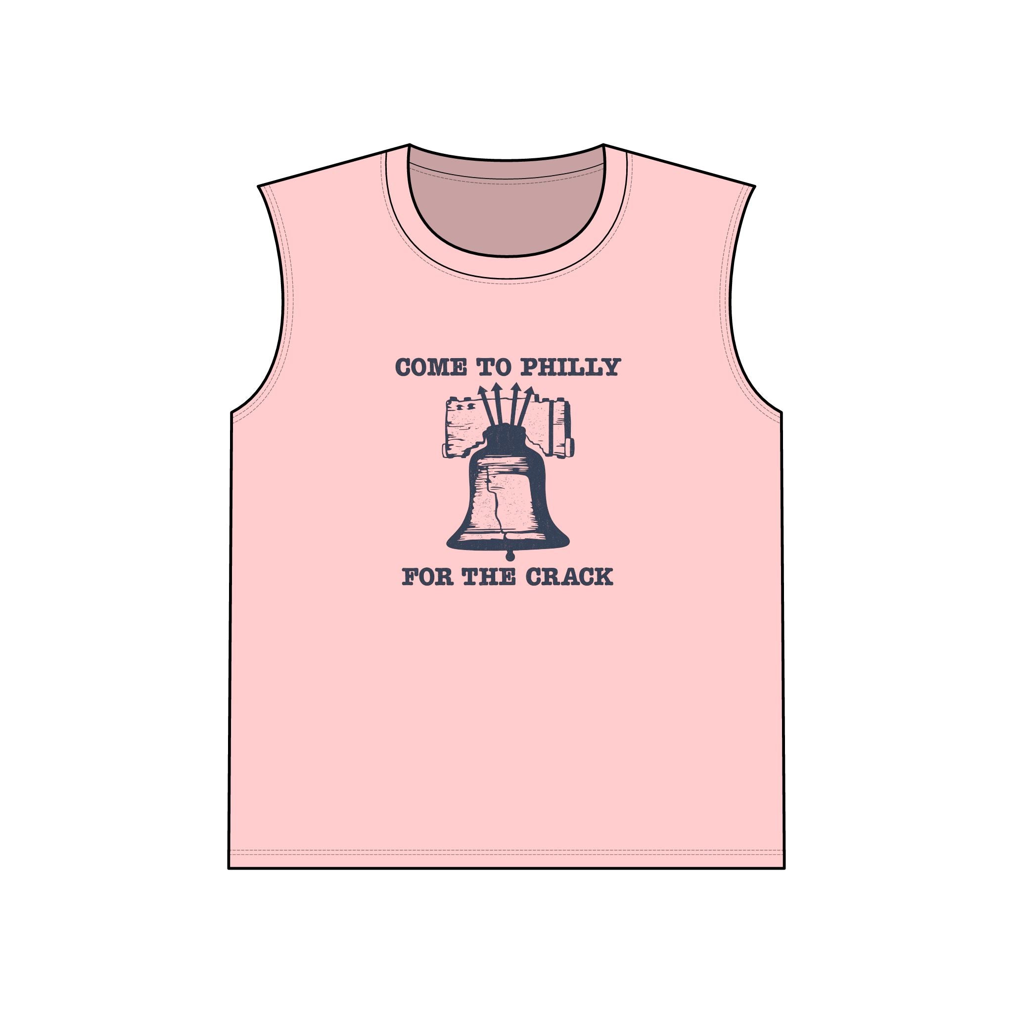 Come to Philly for the Crack Unisex Jersey Muscle Tank | It's Always Sunny
