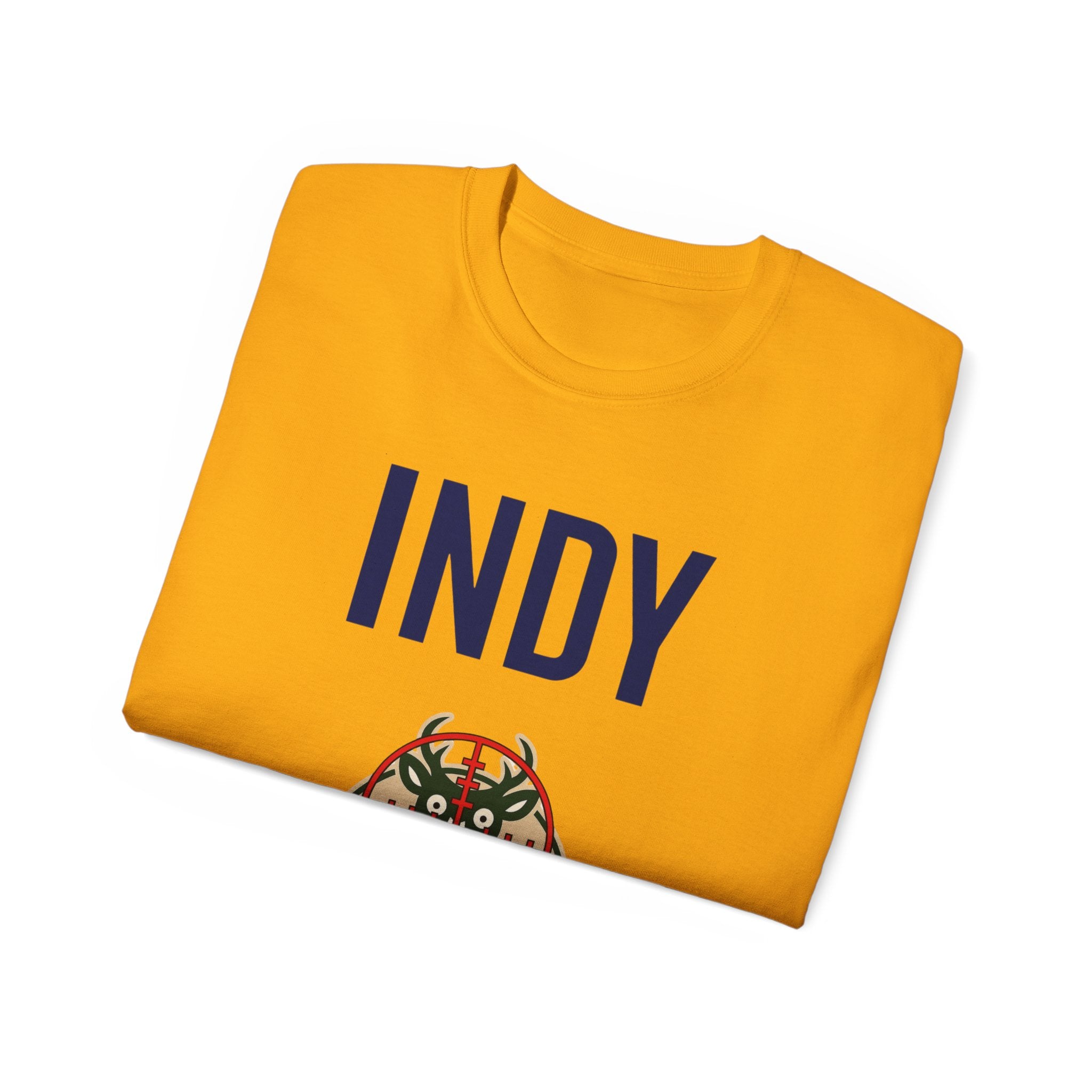 Indy + Milwaukee Sucks Logo on Front | Unisex T-Shirt | Indy Pacers