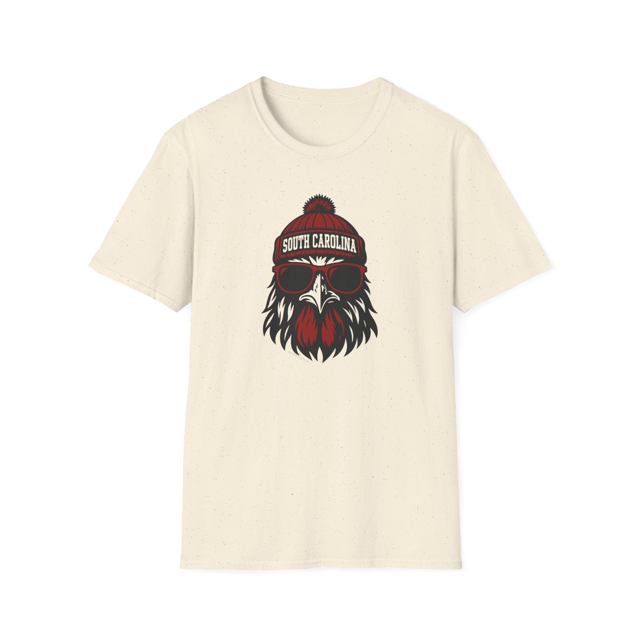 South Carolina Gamecocks Graphic T-Shirt | Gamecock Rooster with Glasses and Hat