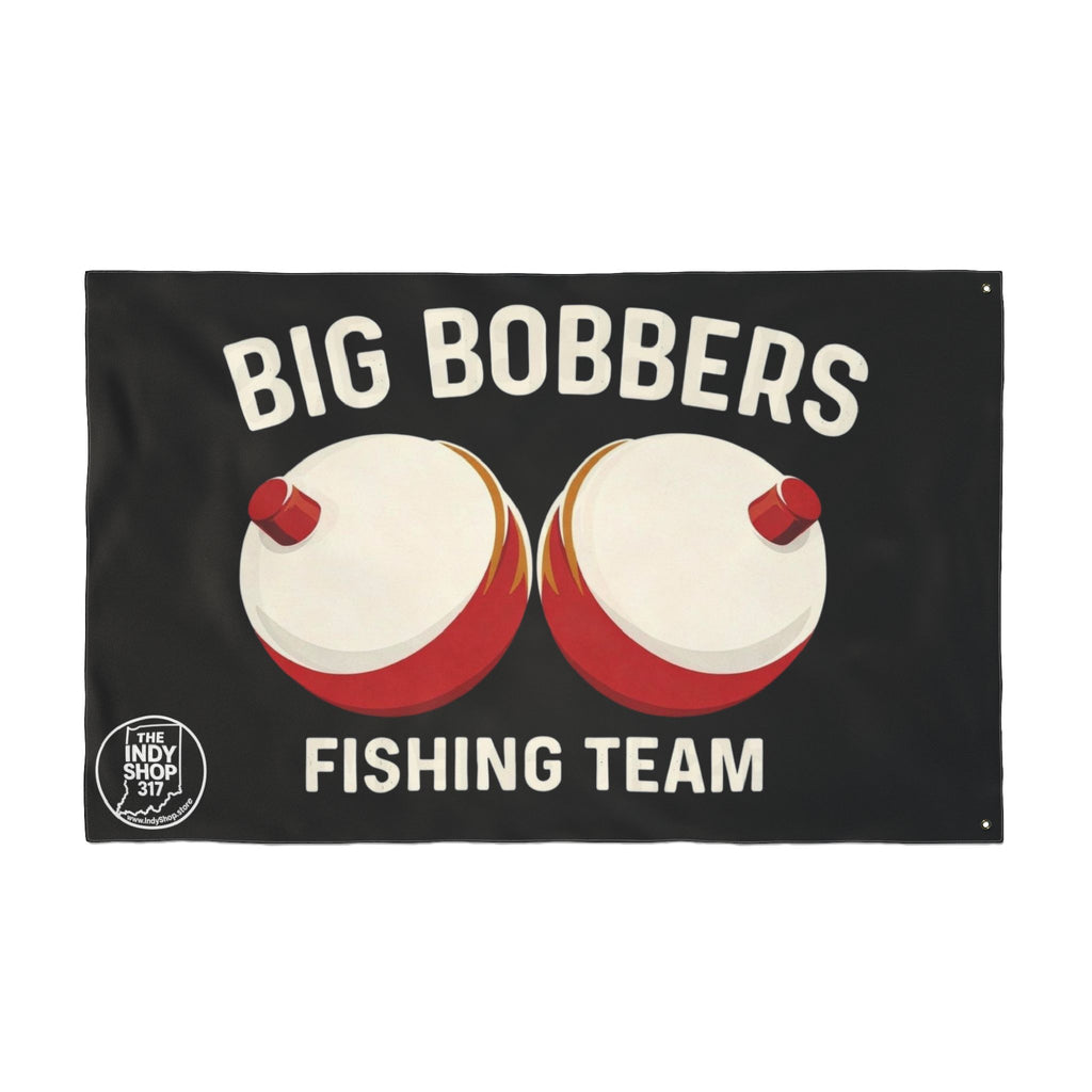 Big Bobbers Fishing Team Double-Sided Flag