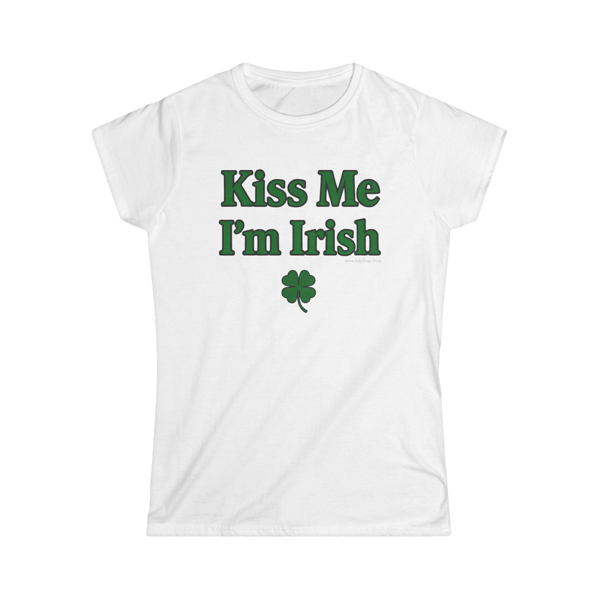 Kiss Me I'm Irish Women's Graphic Tee