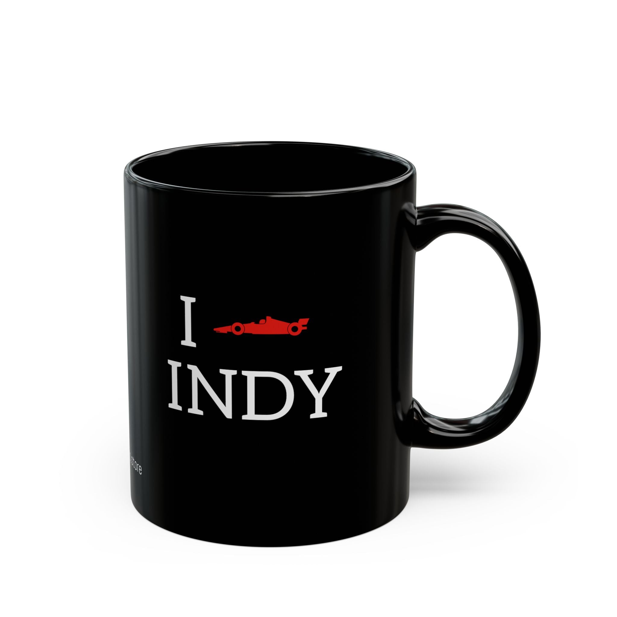 I Heart INDY Mug | I Race Car INDY | IndyCar