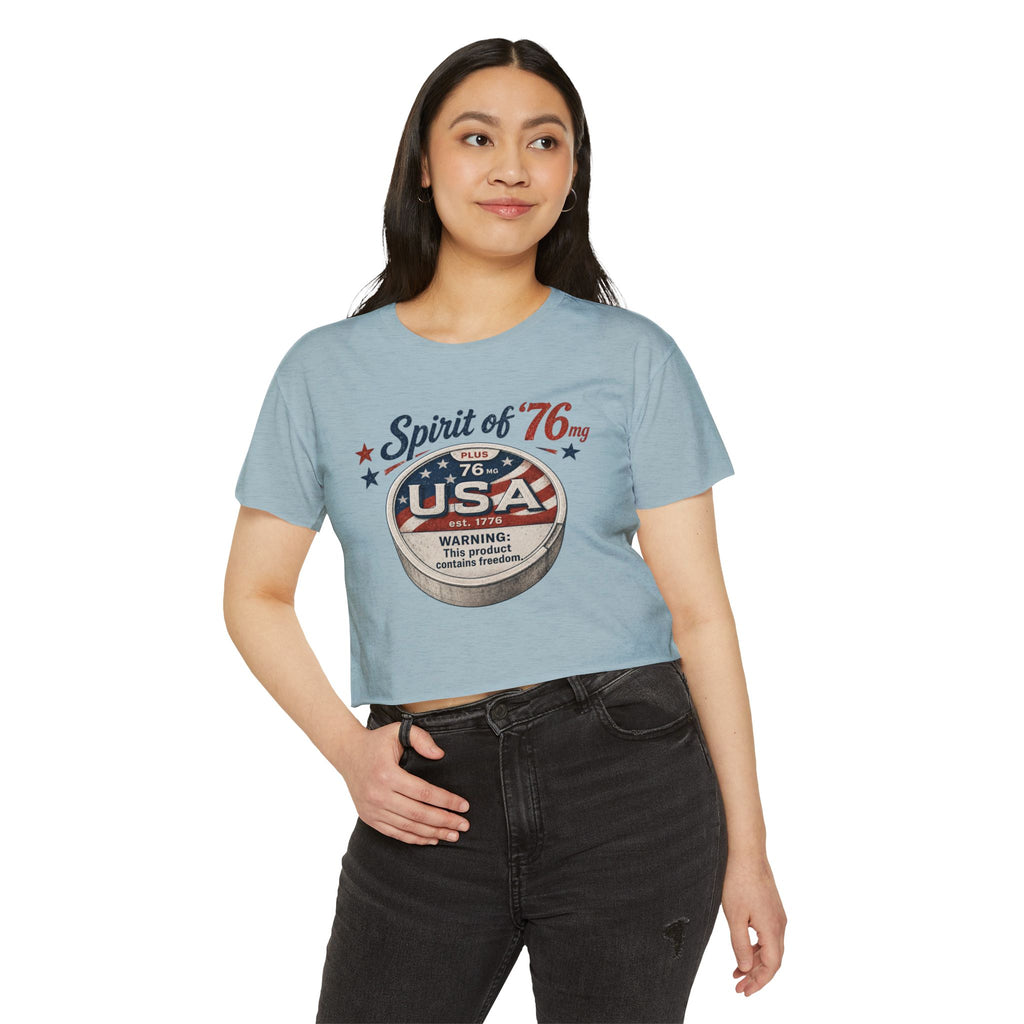 Spirit of '76mg | Patriotic Crop Top