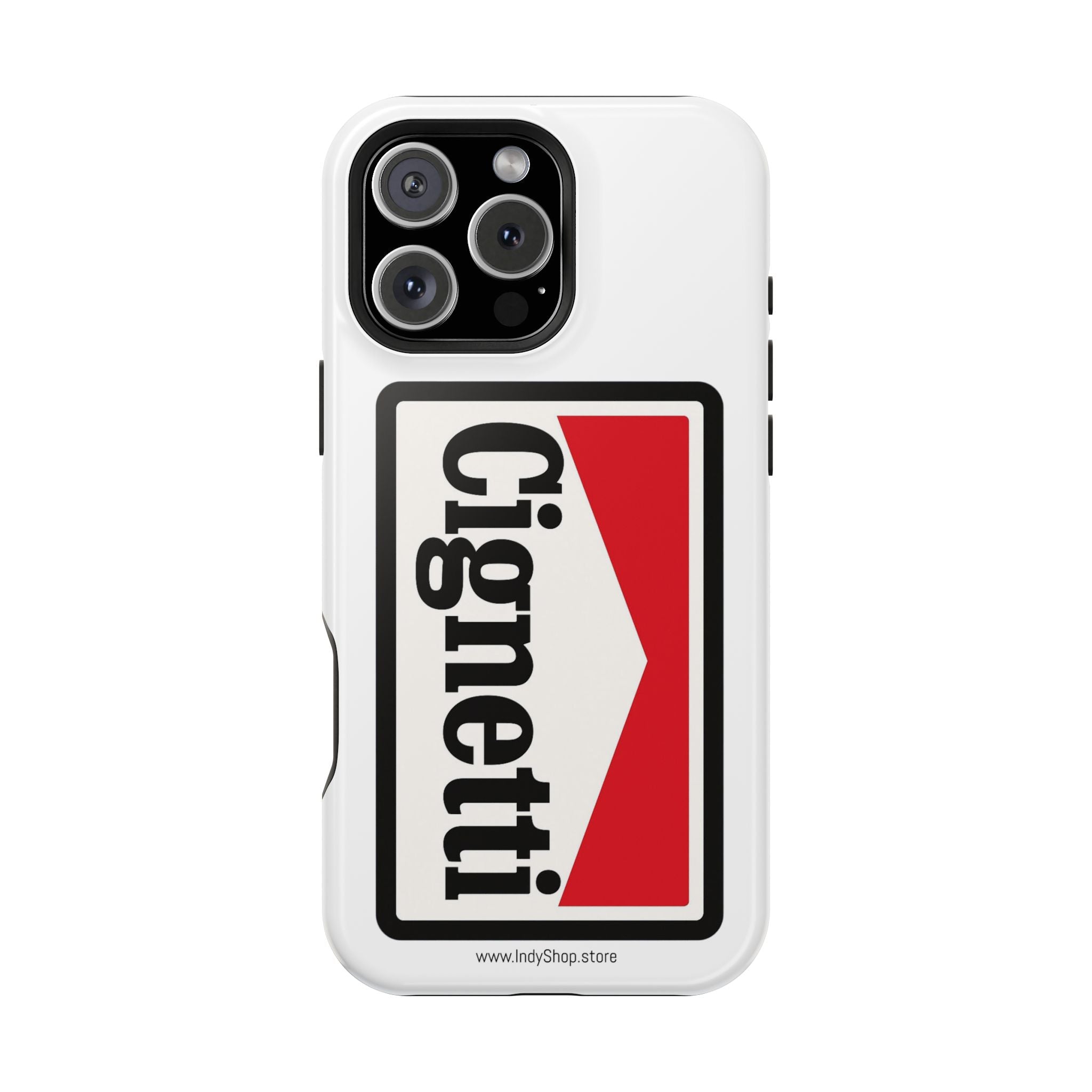 Cignetti Marlboro-Style Phone Case | Impact-Resistant Protective Cover