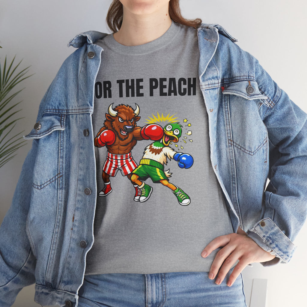 For The Peach | Bison KO Duck | T-Shirt