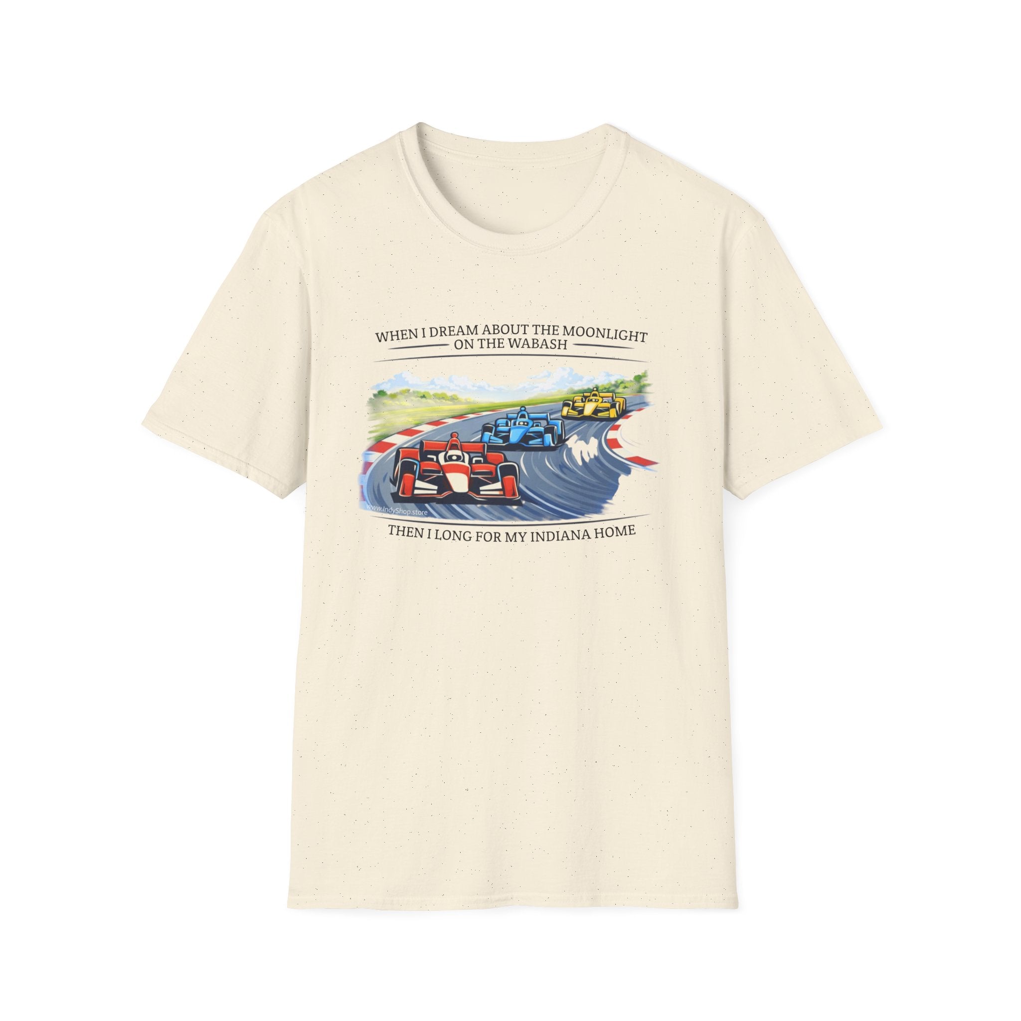 Back Home Again In Indiana IndyCar Graphic T-Shirt