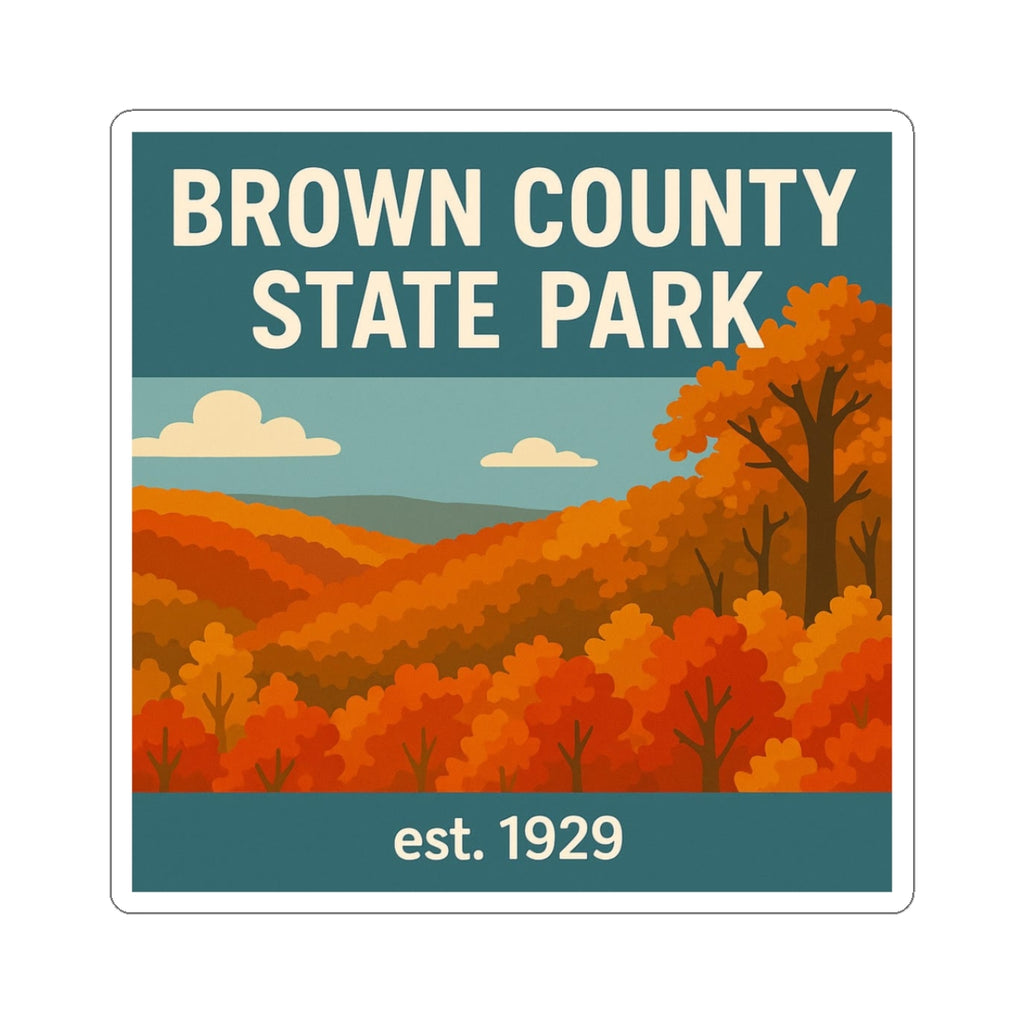 Brown County Indiana State Park Sticker