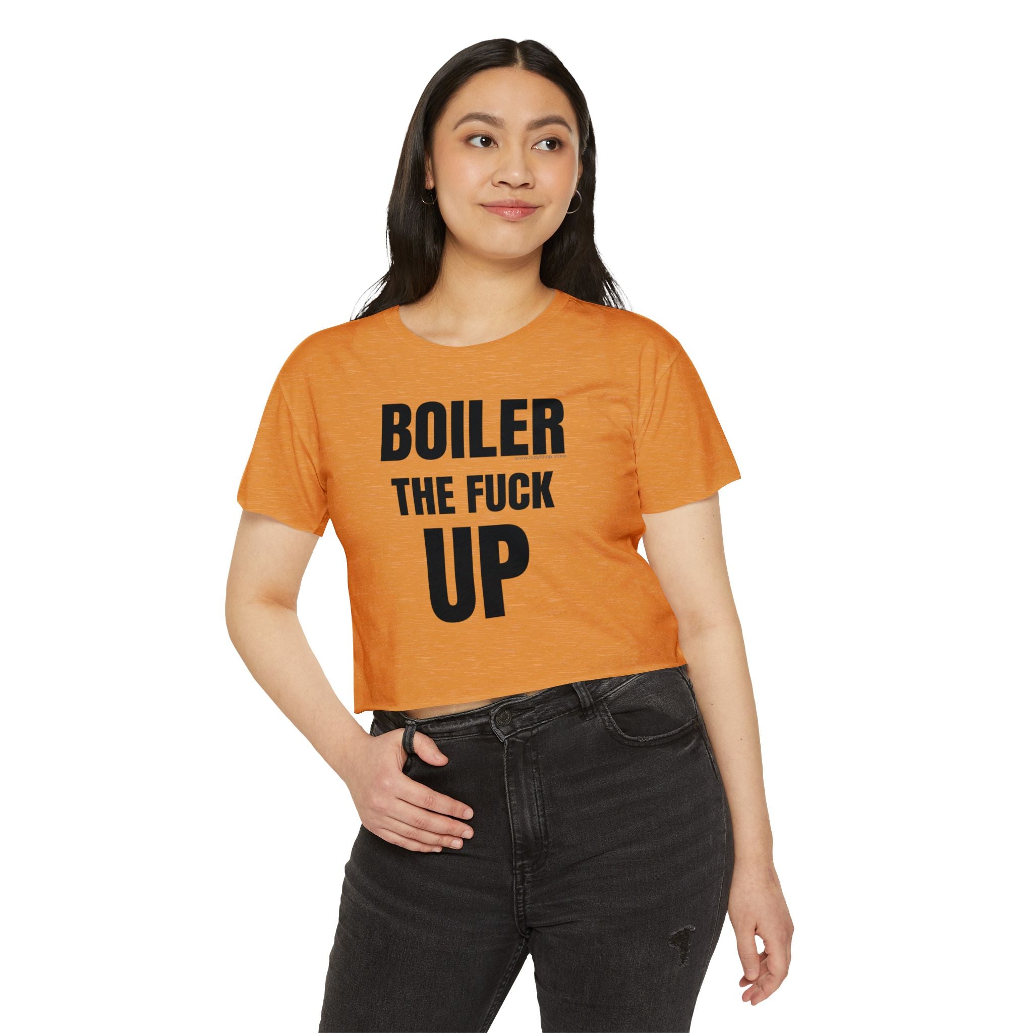 Boiler The F Up Women's Crop Top