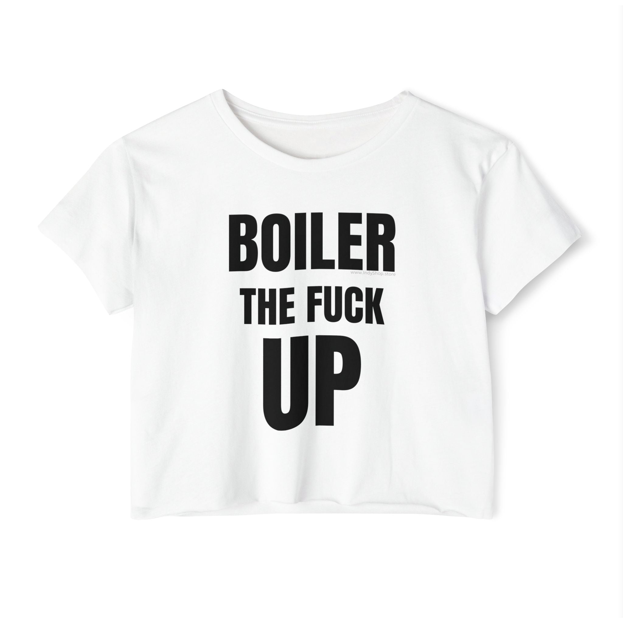 Boiler The F Up Women's Crop Top