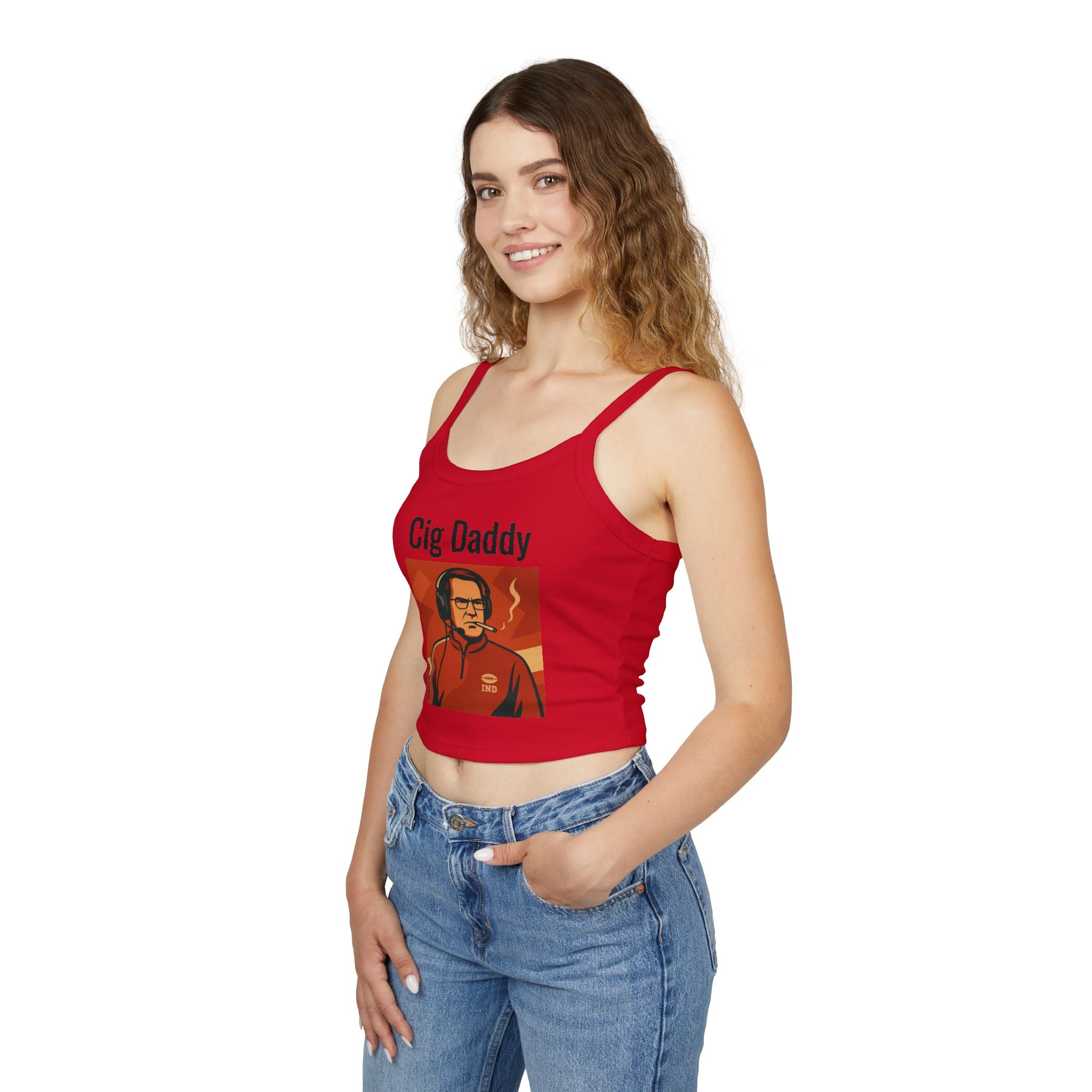 Cig Daddy Women's Tank Top | Spaghetti Strap Tank Top