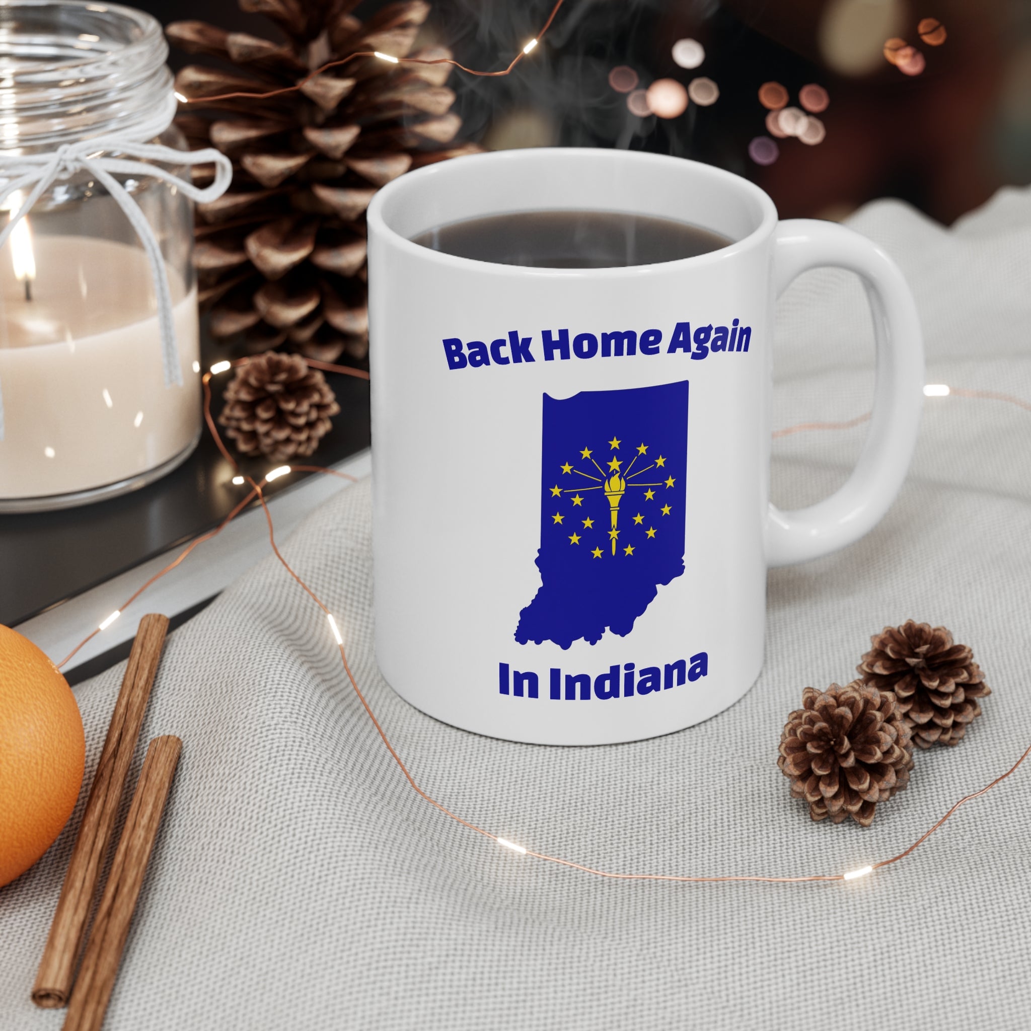 Back Home Again in Indiana Mug