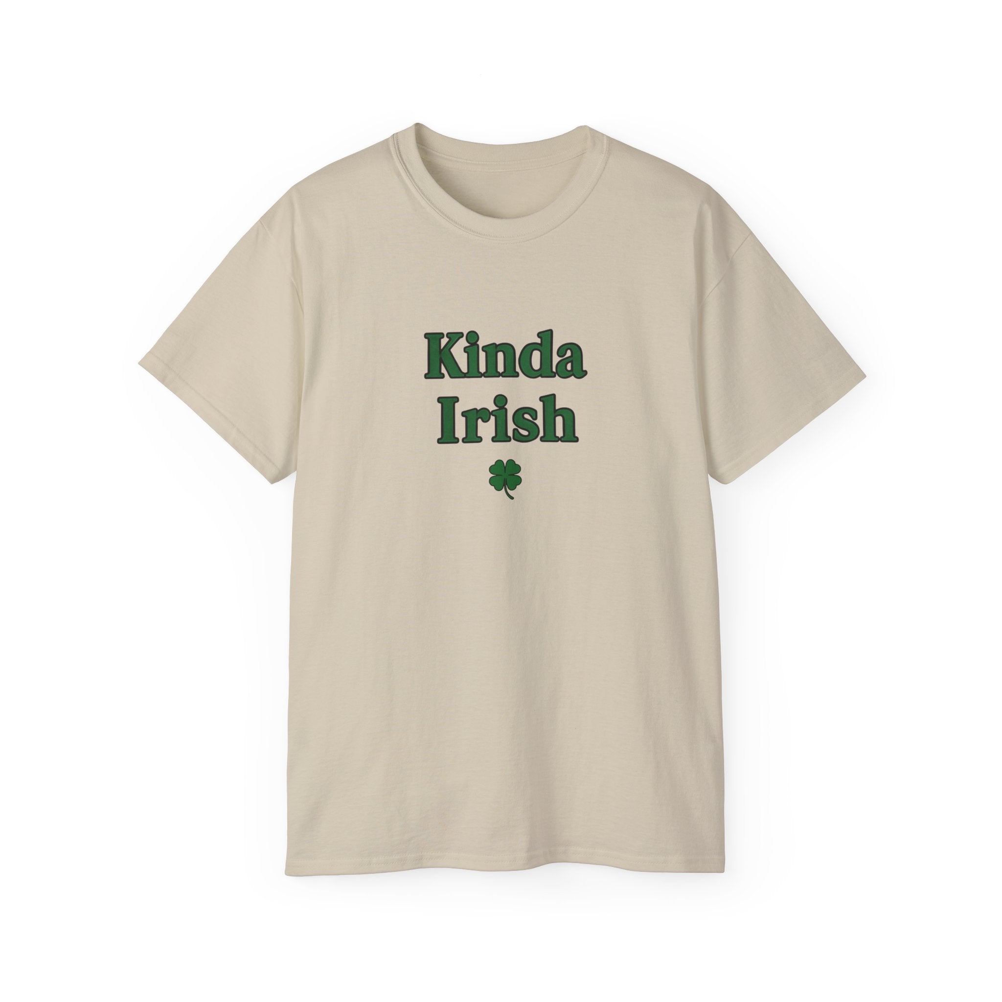 Kinda Irish Unisex Ultra Cotton Tee | St Patrick's Day Apparel