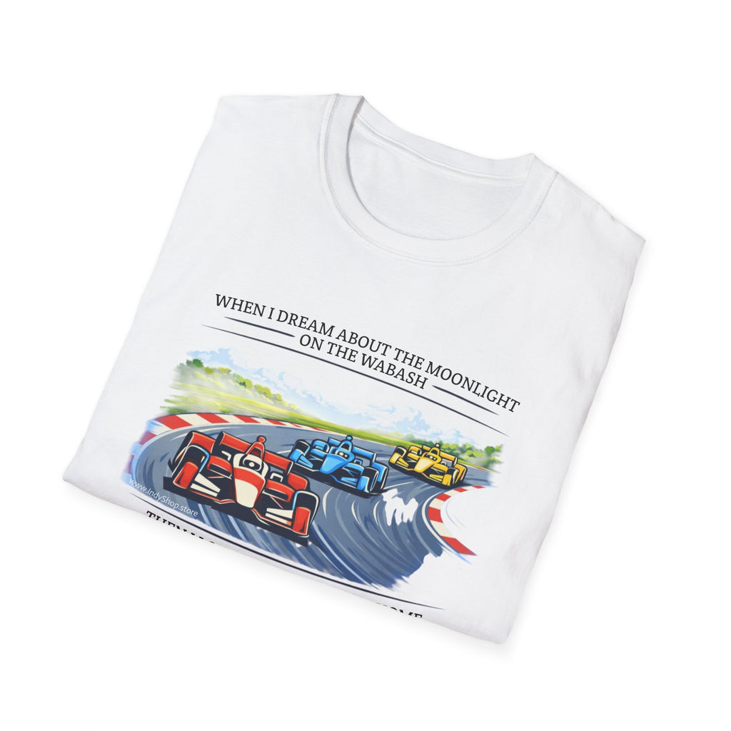 Back Home Again In Indiana IndyCar Graphic T-Shirt