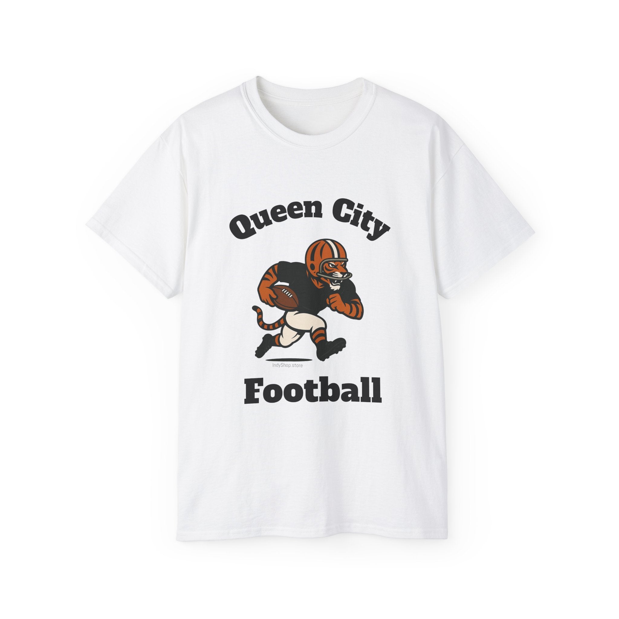 Queen City Bengal Running Football Unisex T-Shirt | Cincinnati Bengals | Cincy