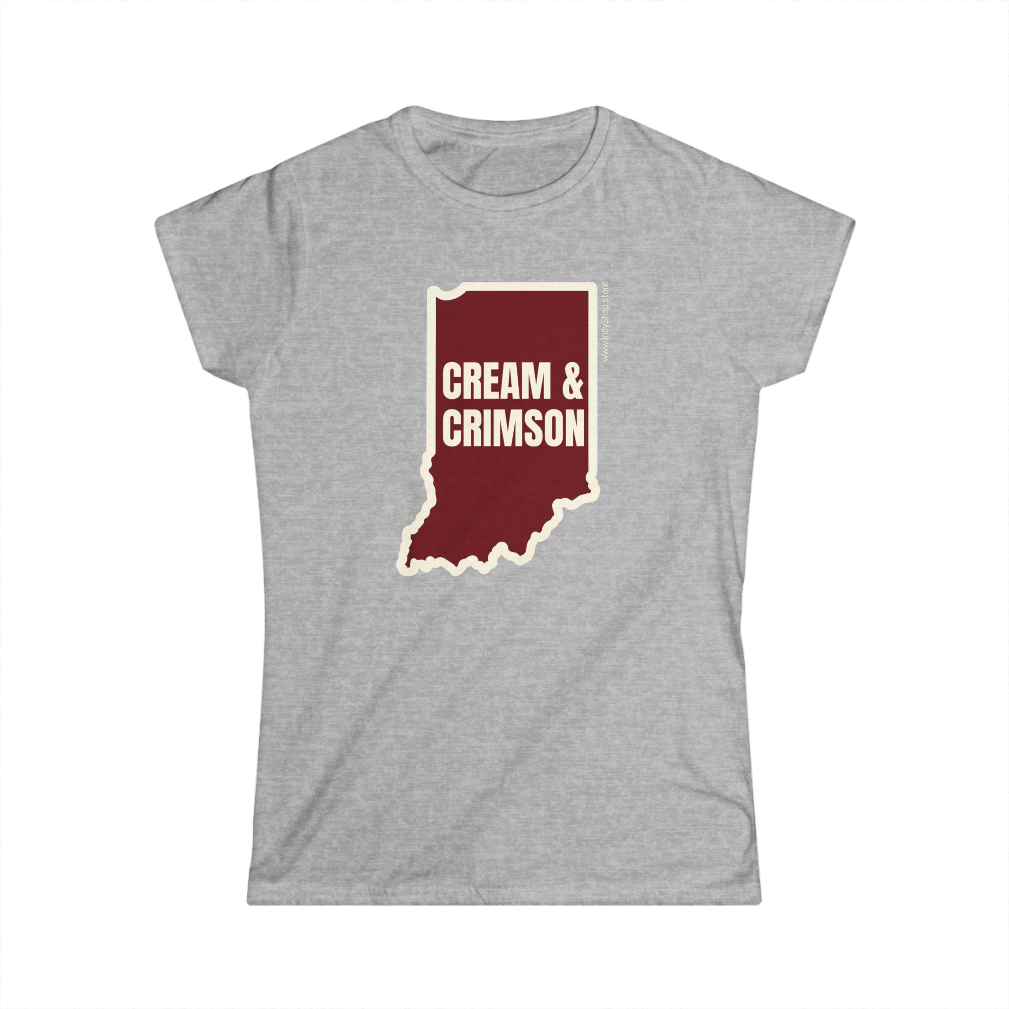 Cream & Crimson Women's Graphic Tee