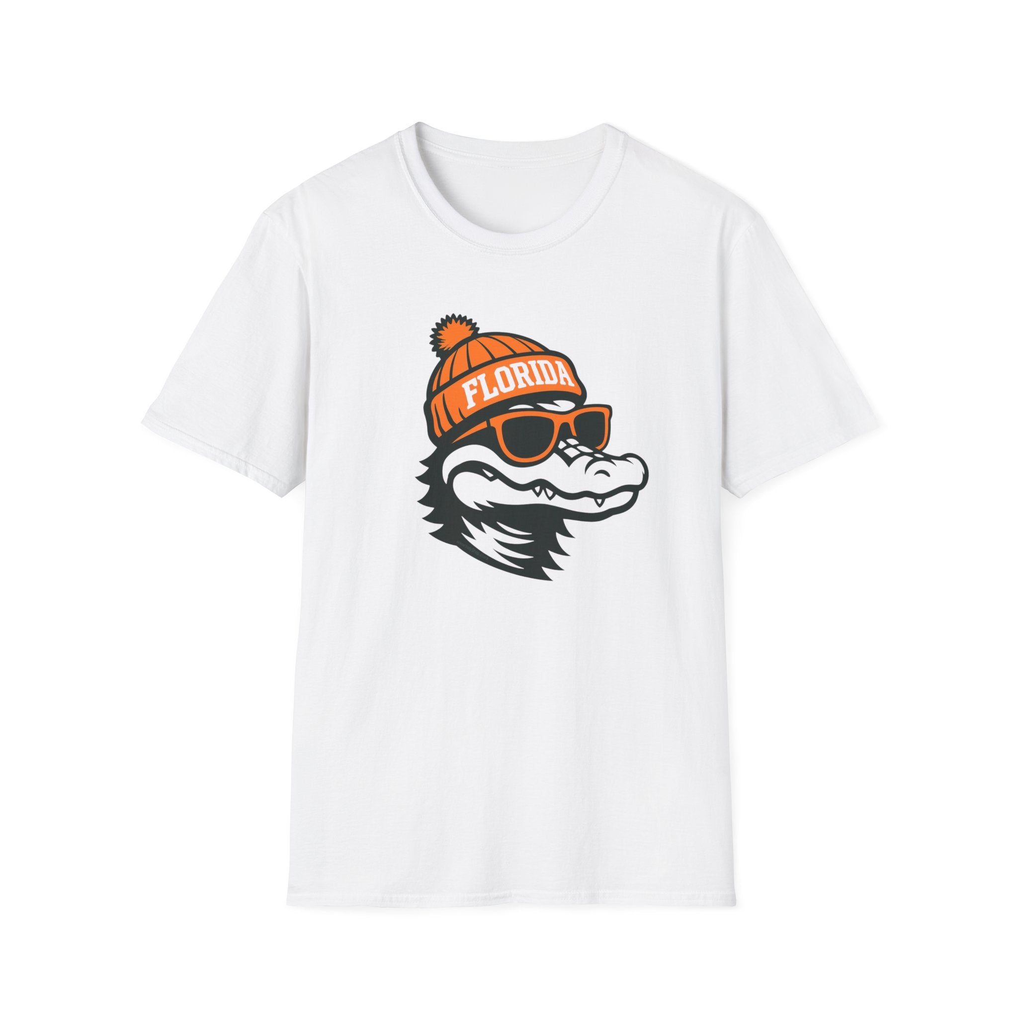 Florida Gators Graphic T-Shirt | Gator with Glasses and Hat