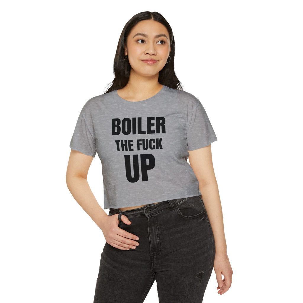 Boiler The F Up Women's Crop Top