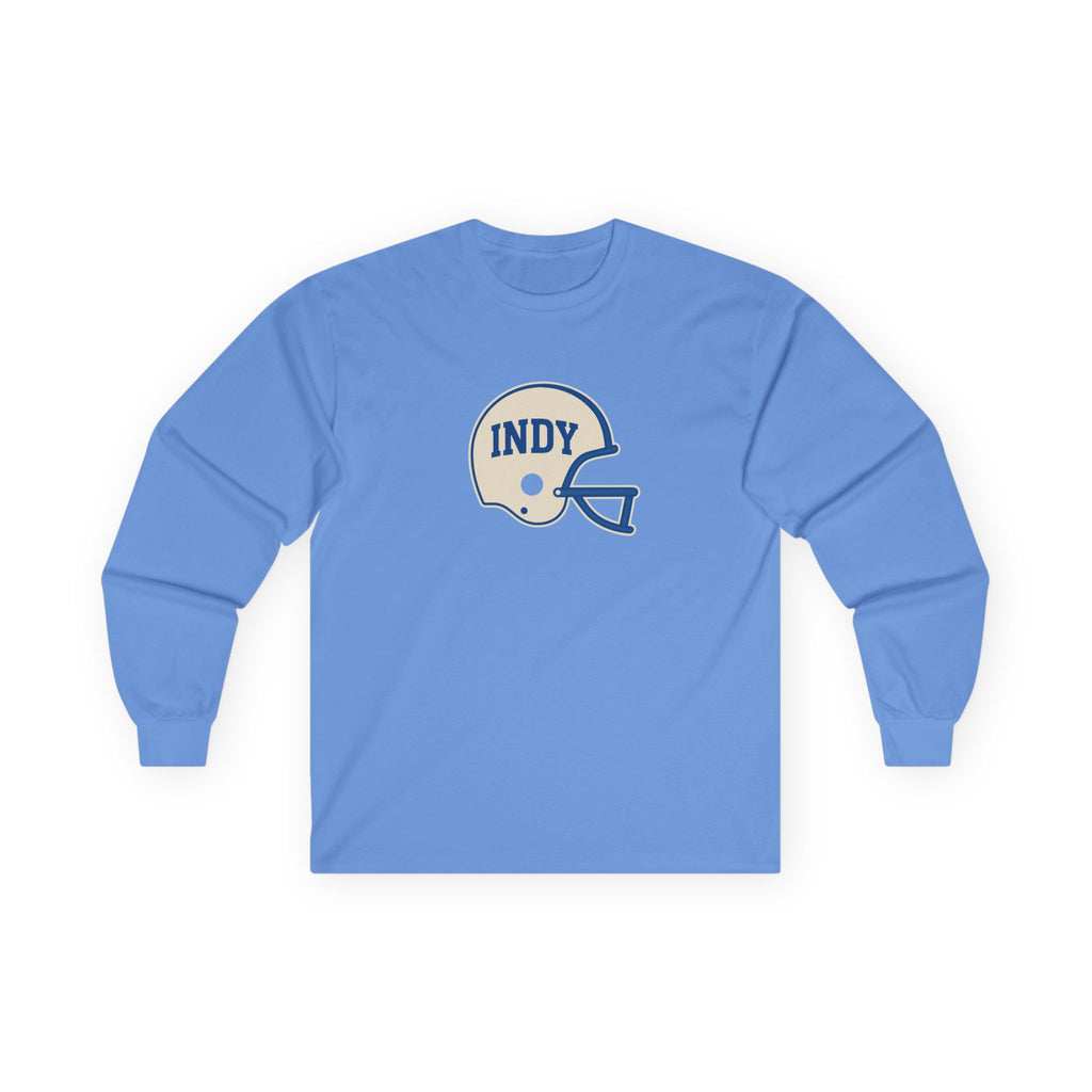 Indy Football Helmet Unisex Long Sleeve Tee