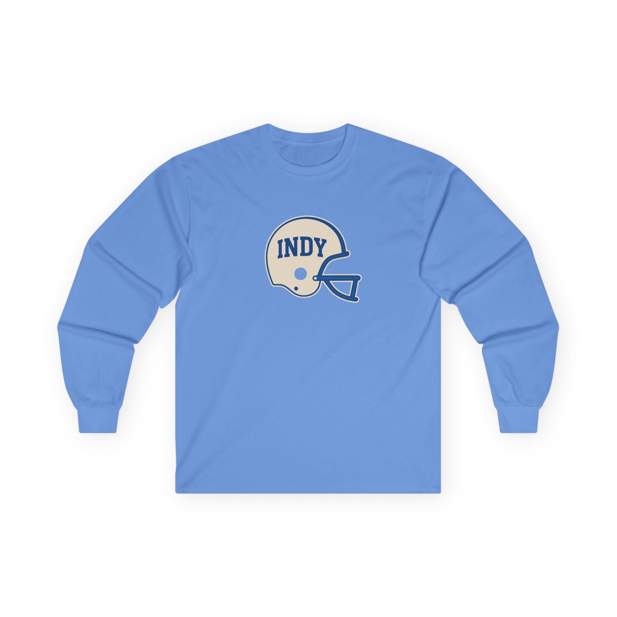 Indy Football Helmet Unisex Long Sleeve Tee