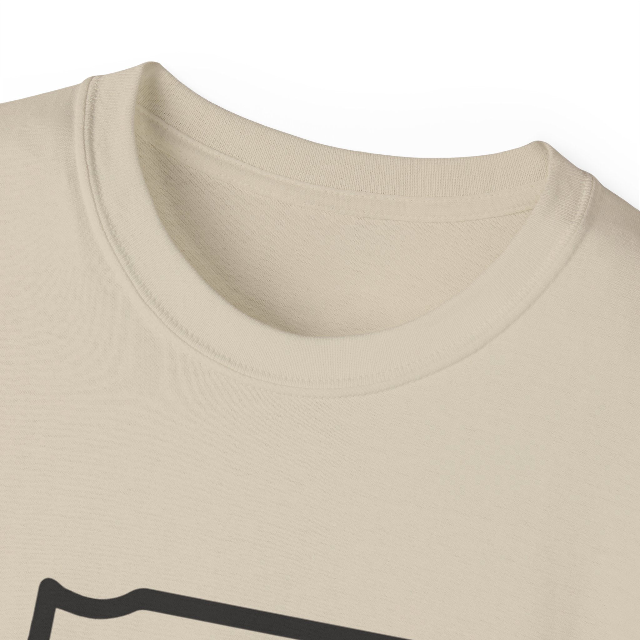 It's Race Day Indiana Outline Expert Unisex Ultra Cotton Tee | St Patrick's Day Apparel