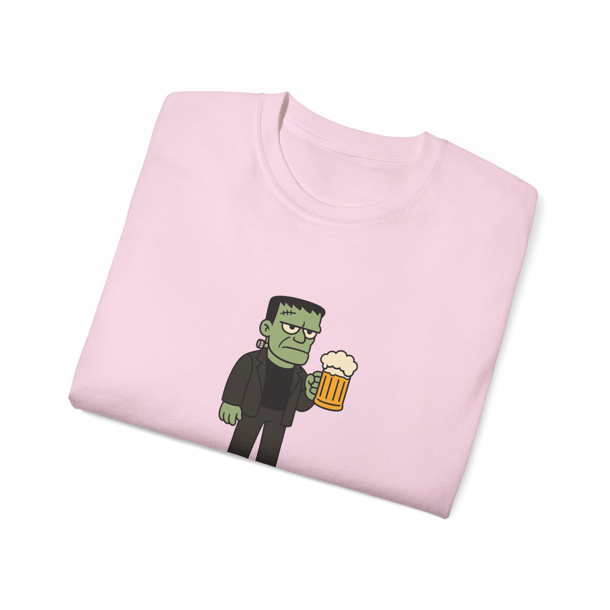 Monster with Beer Unisex Tee