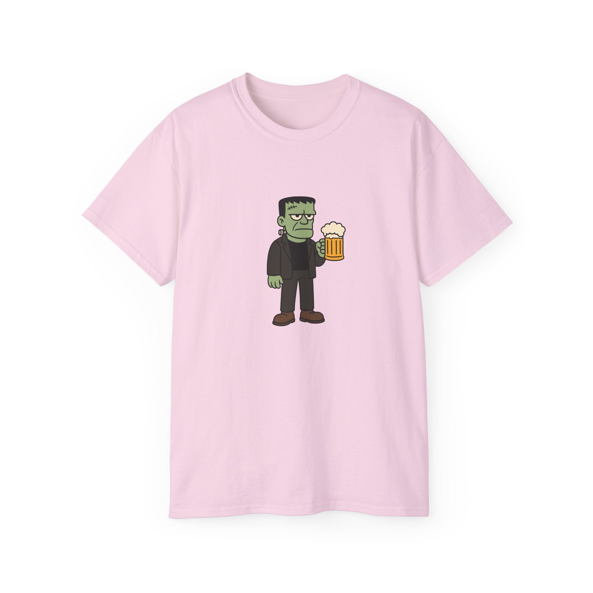 Monster with Beer Unisex Tee