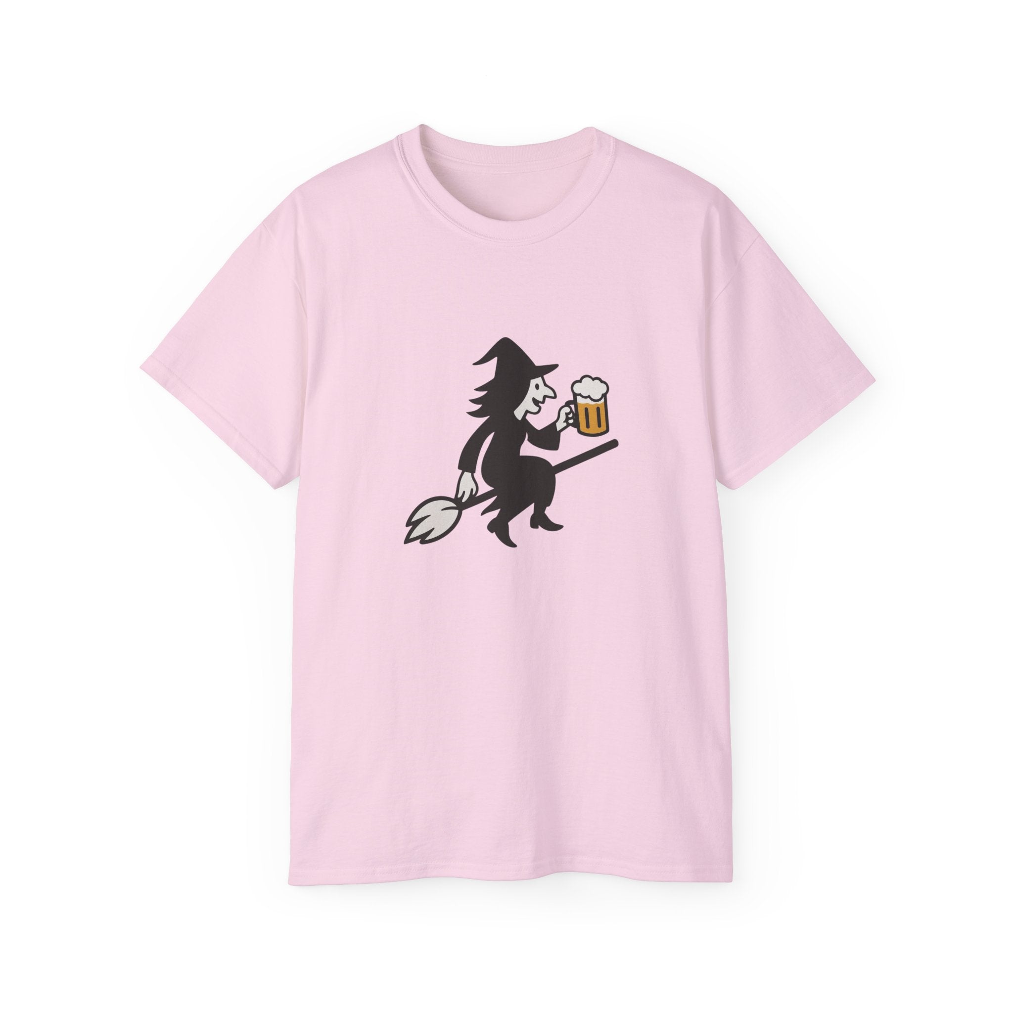 Witch with Beer Unisex Tee