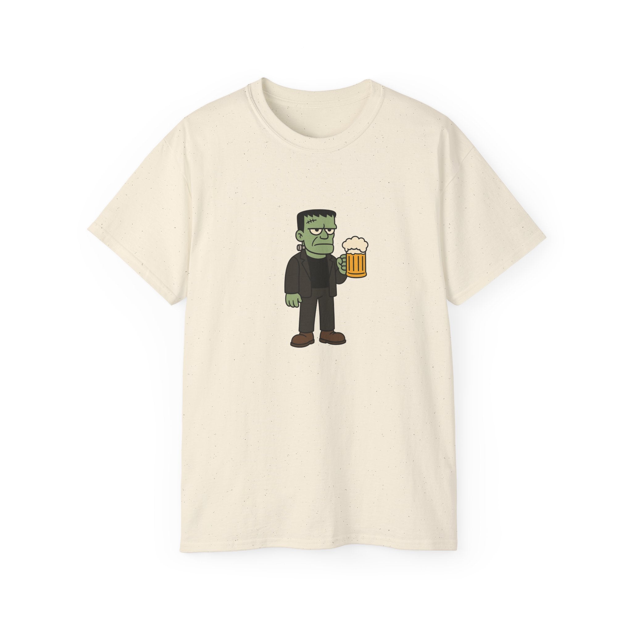 Monster with Beer Unisex Tee
