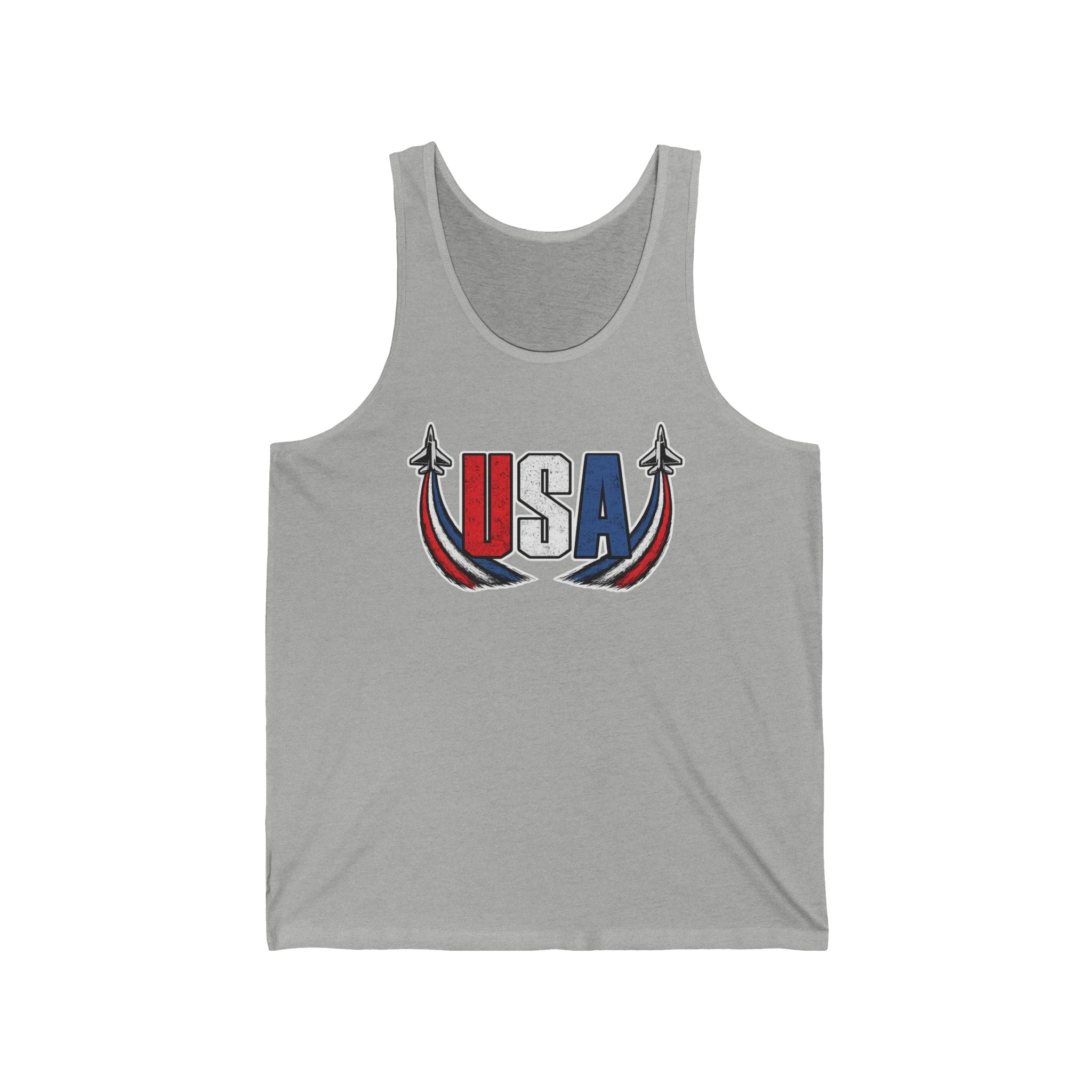 USA Fighter Jet | Patriotic Tank Top