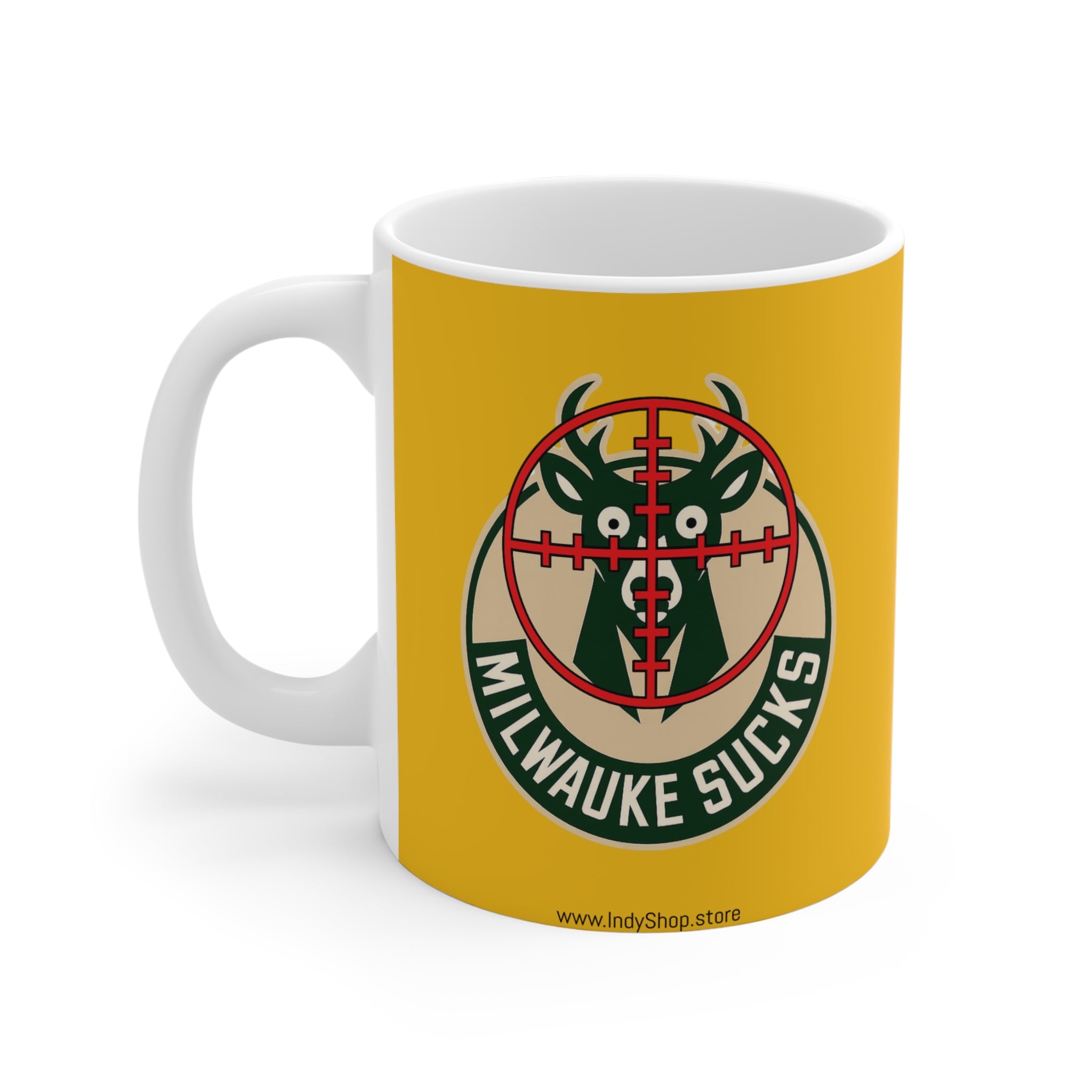 Milwaukee Sucks Mug, 11oz Coffee Cup