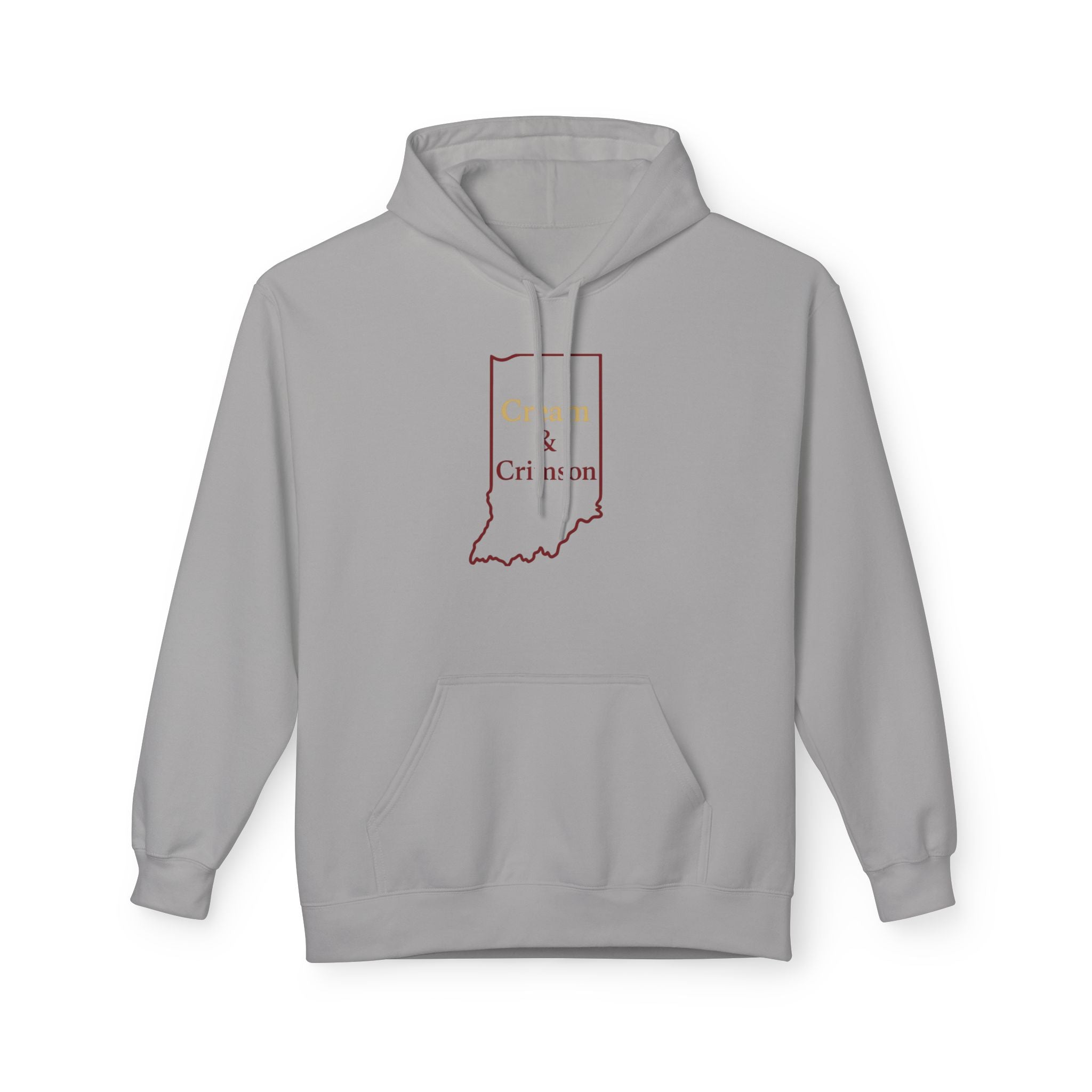 Cream & Crimson Hoodie