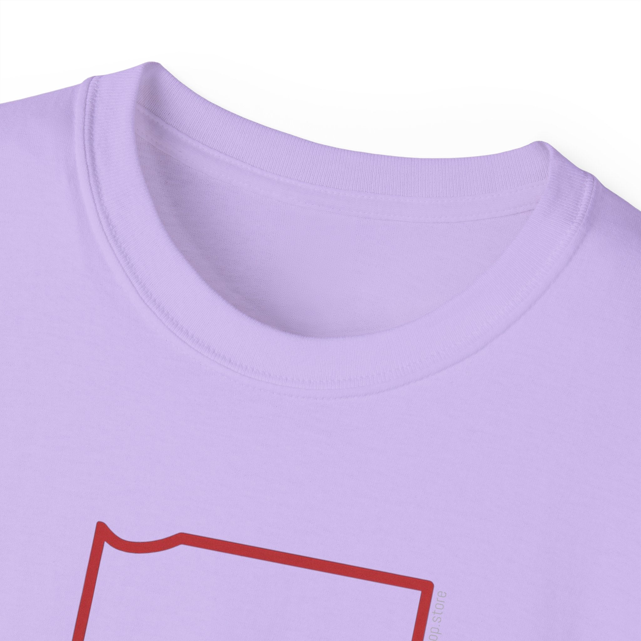 Indiana 317 Red Outline Unisex Ultra Cotton Tee