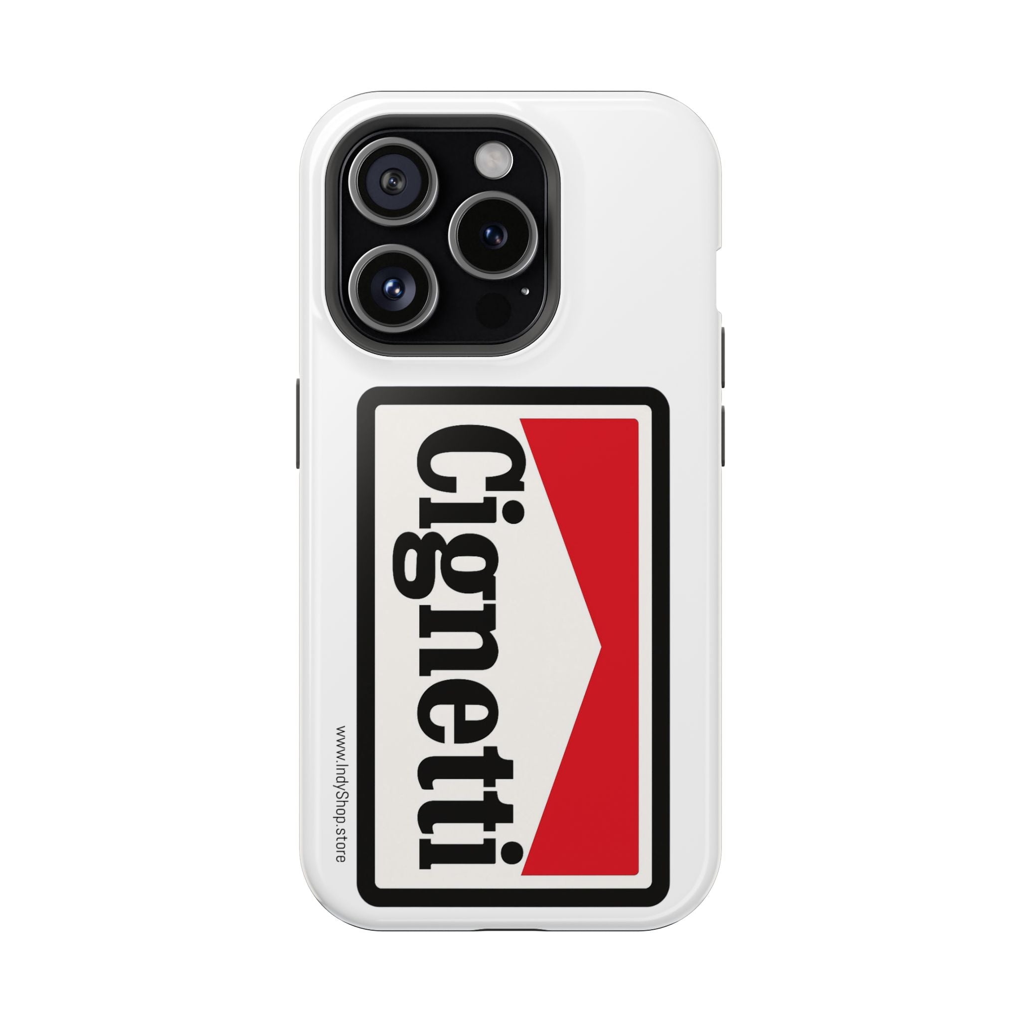 Cignetti Marlboro-Style Phone Case | Impact-Resistant Protective Cover