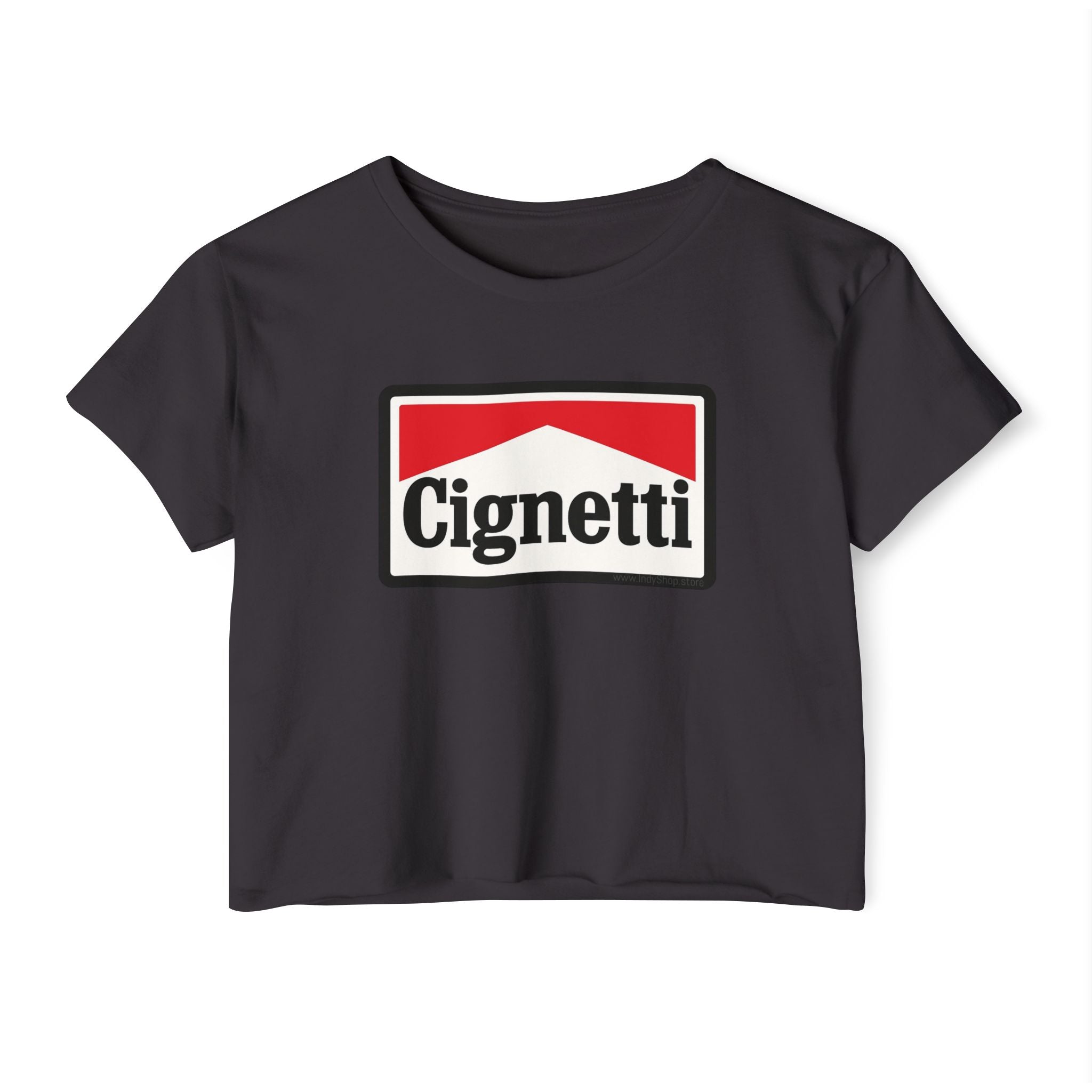 Promo - Cignetti Marlboro-Style Women's Crop Top