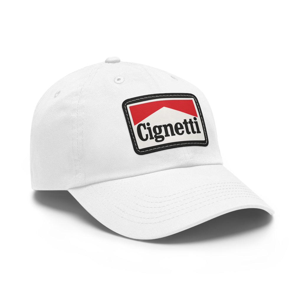 Cignetti / Marlboro Leather Patch Dad Hat
